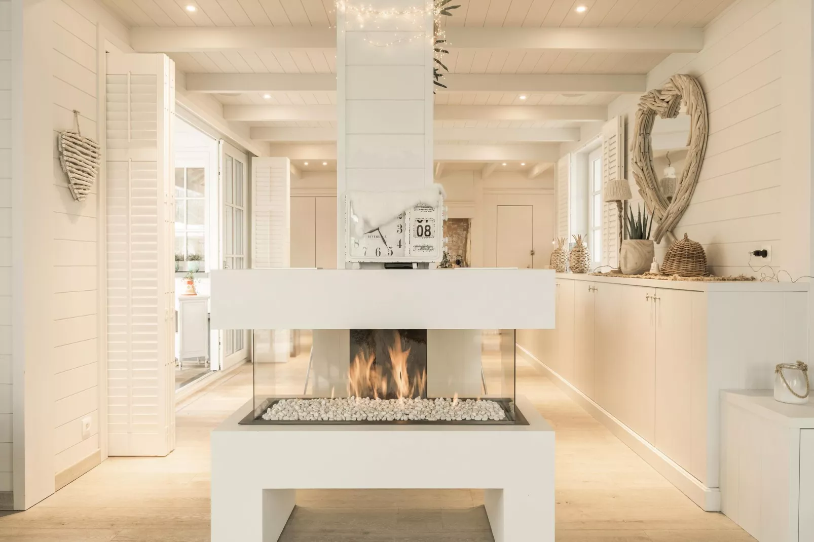 Het Witte Strandhuis-Living room