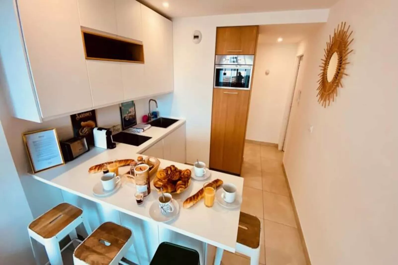 Résidence Terrasse Ensoleill&eacute;e : Appartement 1 Chambre 1 Cabine Vue Mer Terrasse