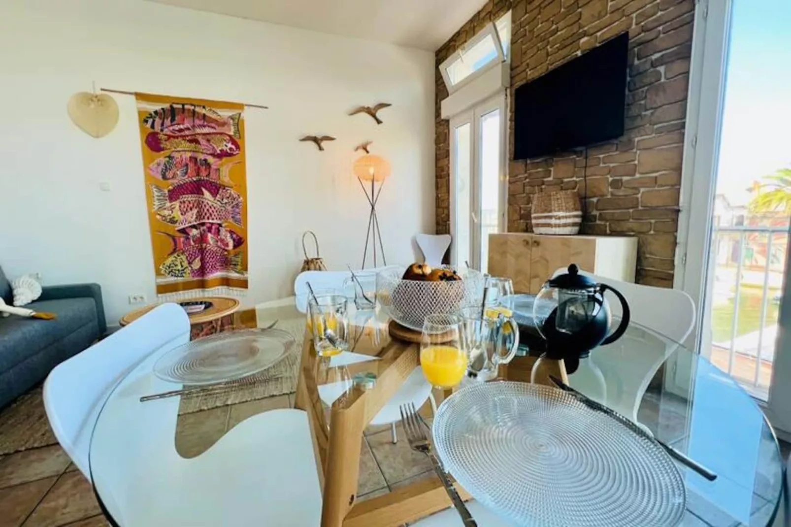 Résidence Terrasse Du Port -appartement 2 Chambres Avec Vue Sur Le Canal