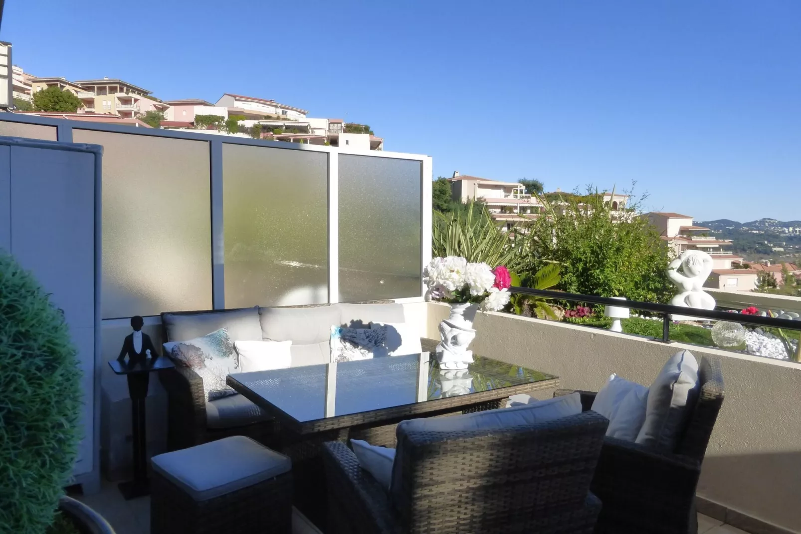 Ferienwohnung in Mandelieu-La Napoule-Terrassenbalkon