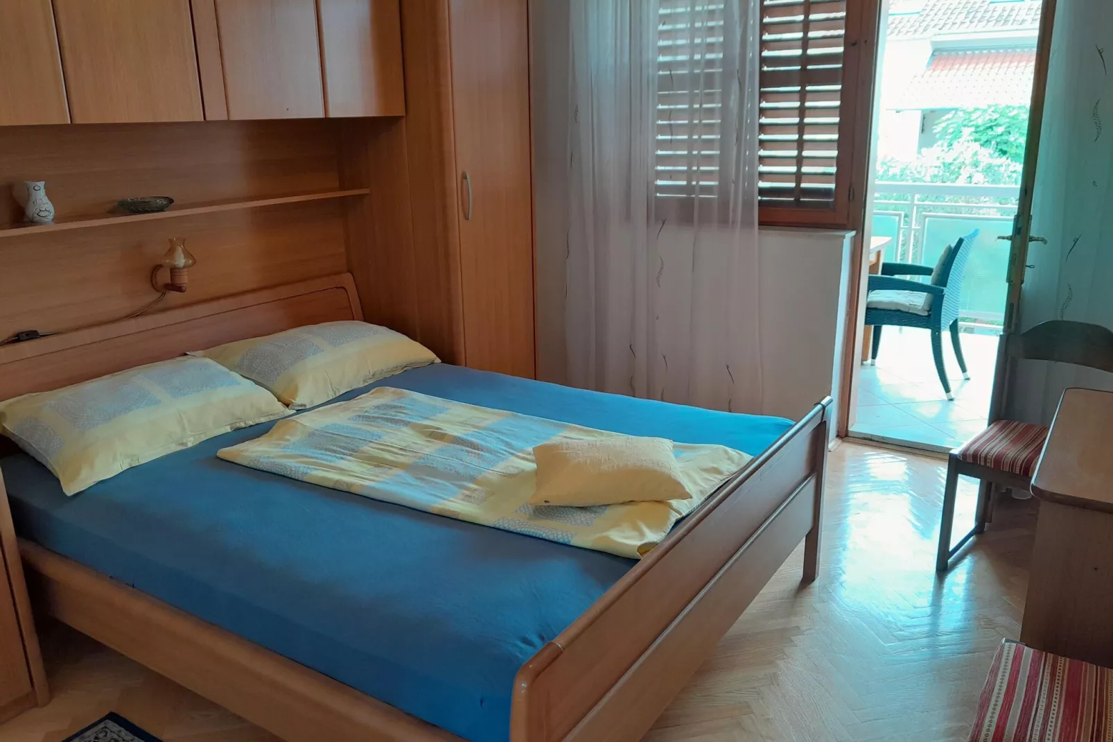 Apartments Adelheid, Biograd-Typ A5B, im OG, ca. 60 qm, für 1-4 Pers.-Bedroom