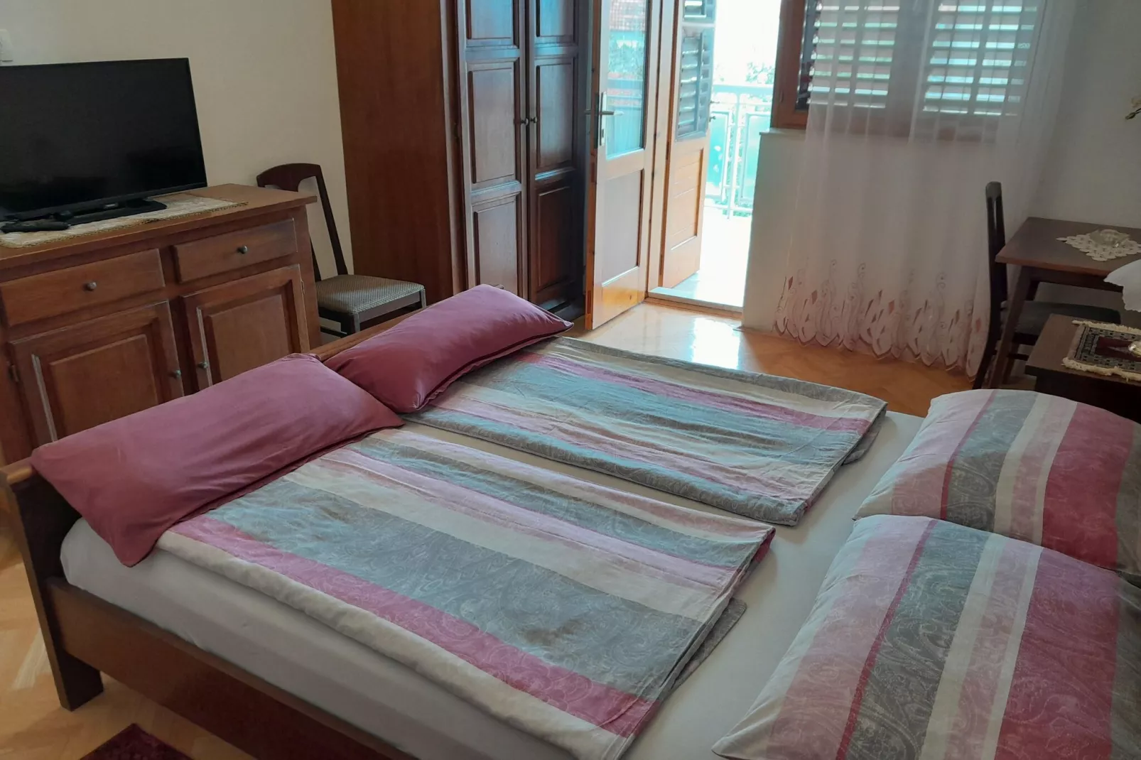 Apartments Adelheid, Biograd-Typ A5B, im OG, ca. 60 qm, für 1-4 Pers.-Bedroom