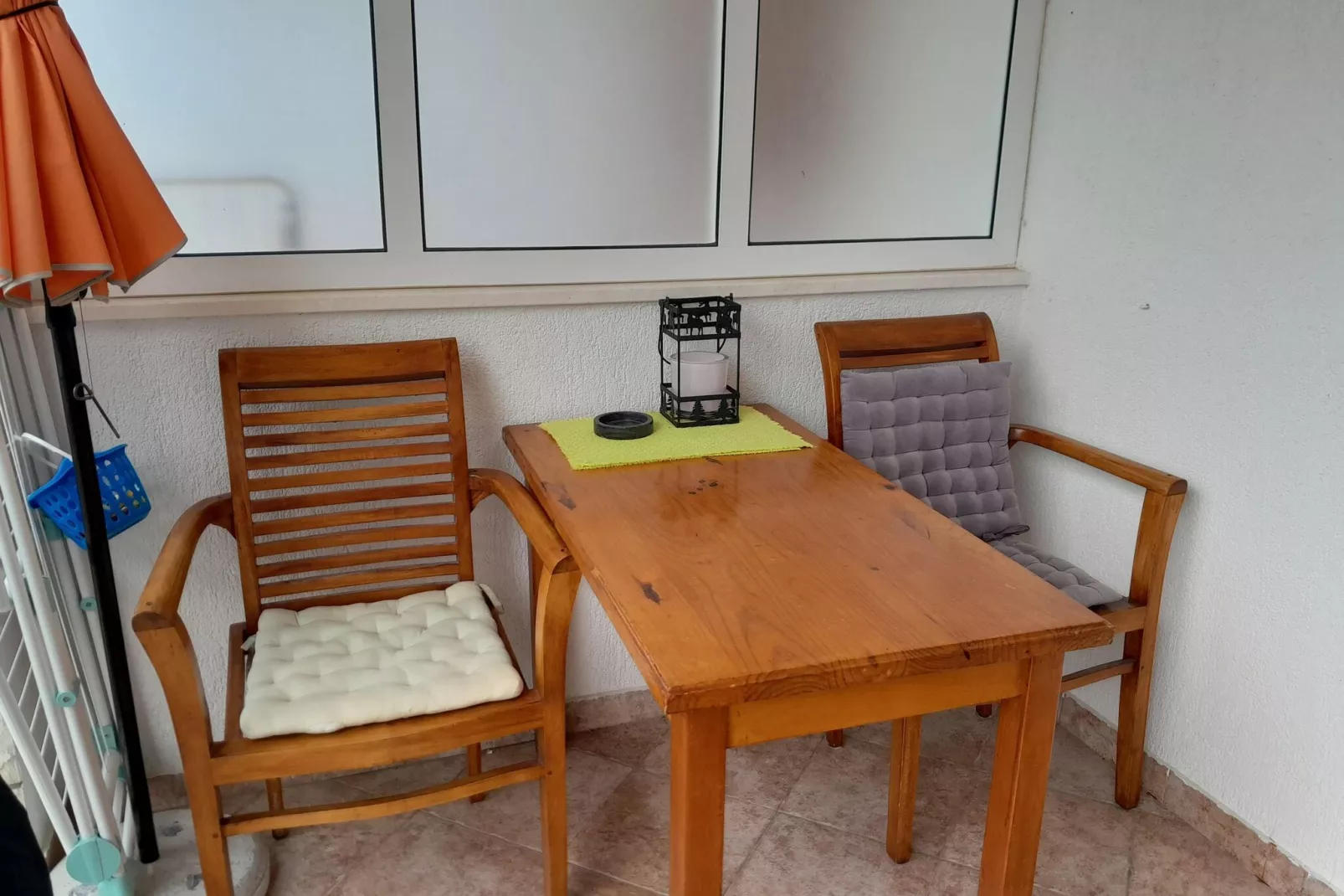 Apartments Adelheid, Biograd-Typ A5B, im OG, ca. 60 qm, für 1-4 Pers.-Terrace balcony