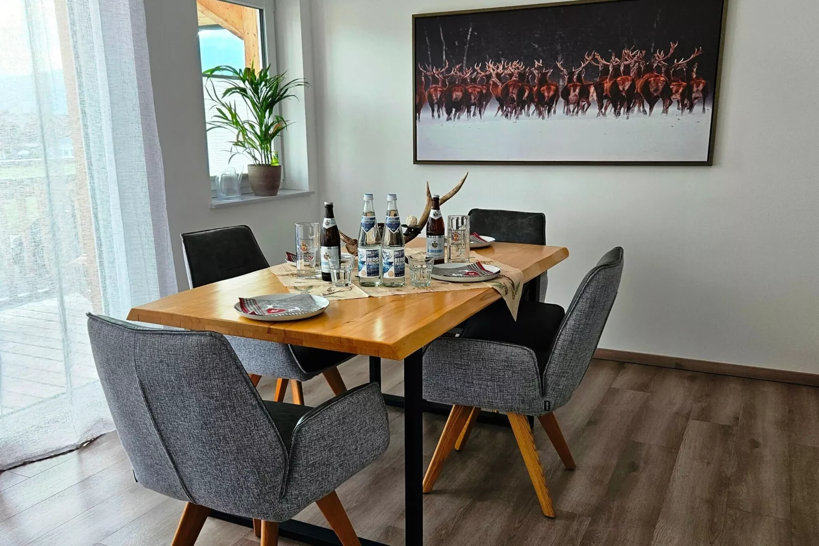 Appartement Panoramablick Inzell-Dining room