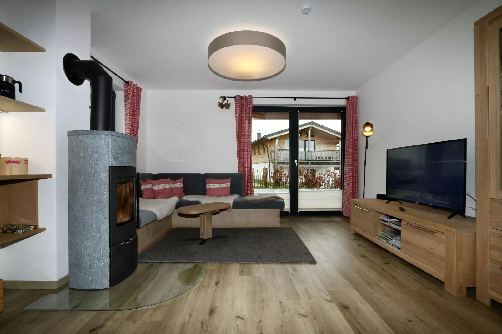Chalet Alpenzauber Inzell-Living room