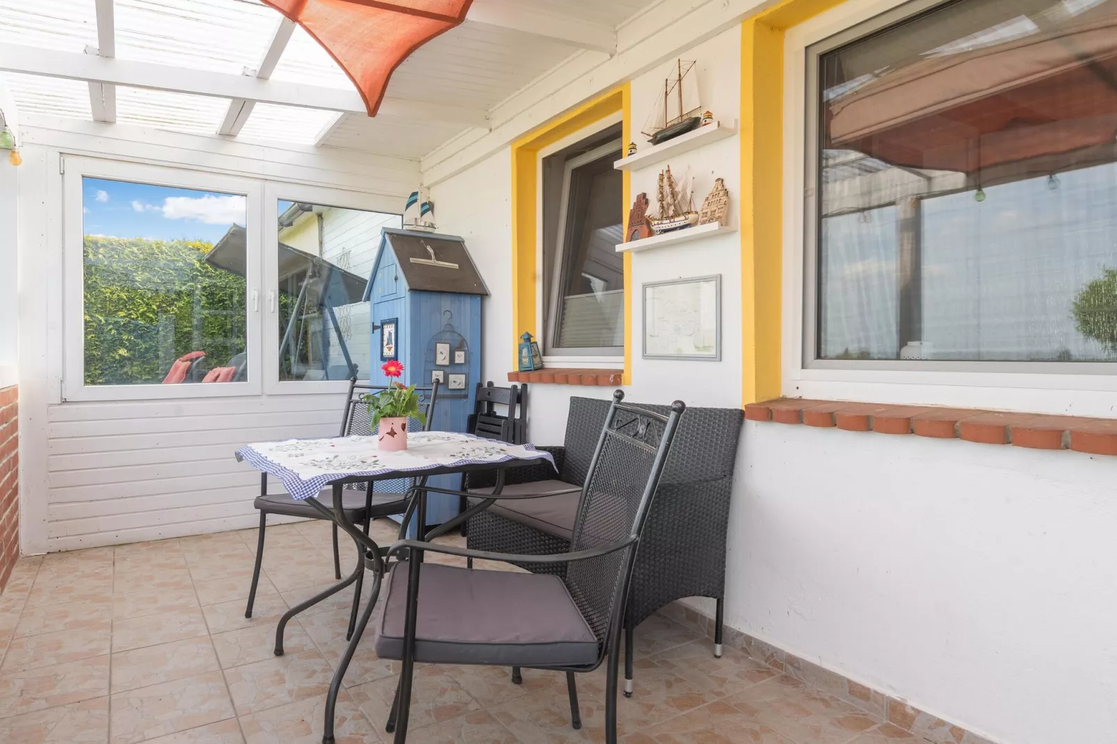 Poeler Damm Blick-Terrace balcony