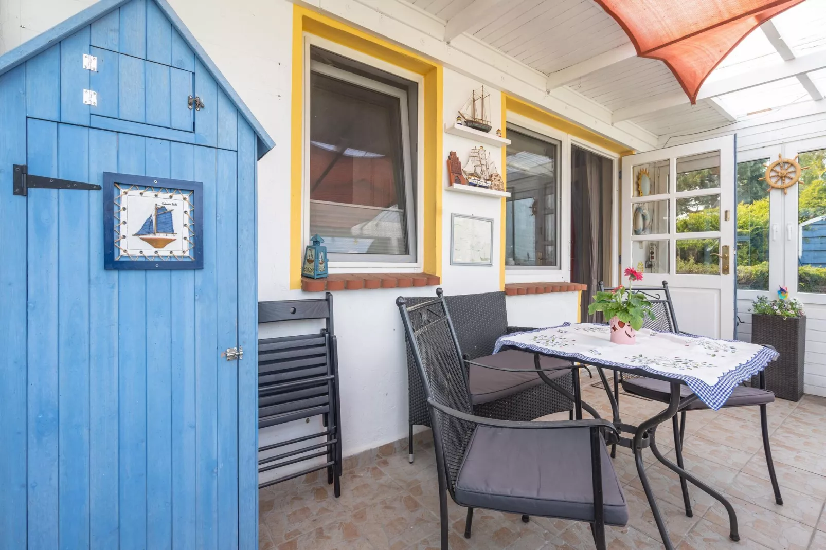 Poeler Damm Blick-Terrace balcony