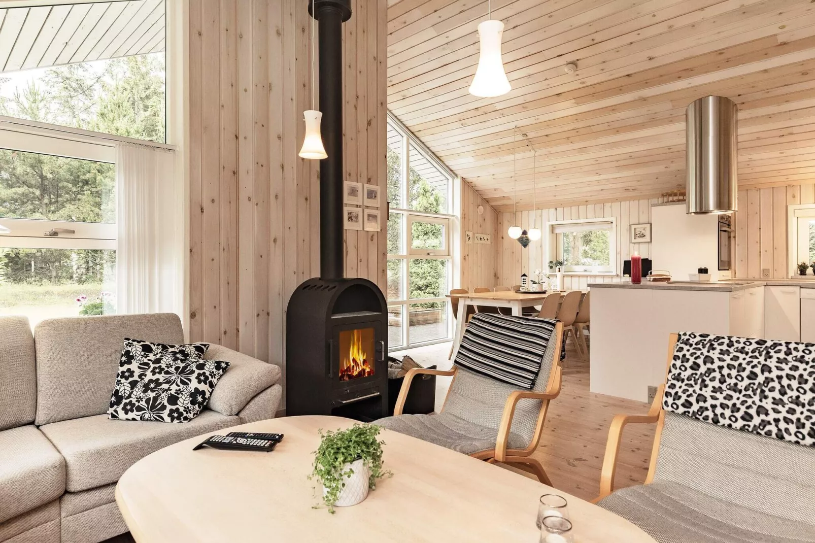 6 person holiday home in Hals-Indoor
