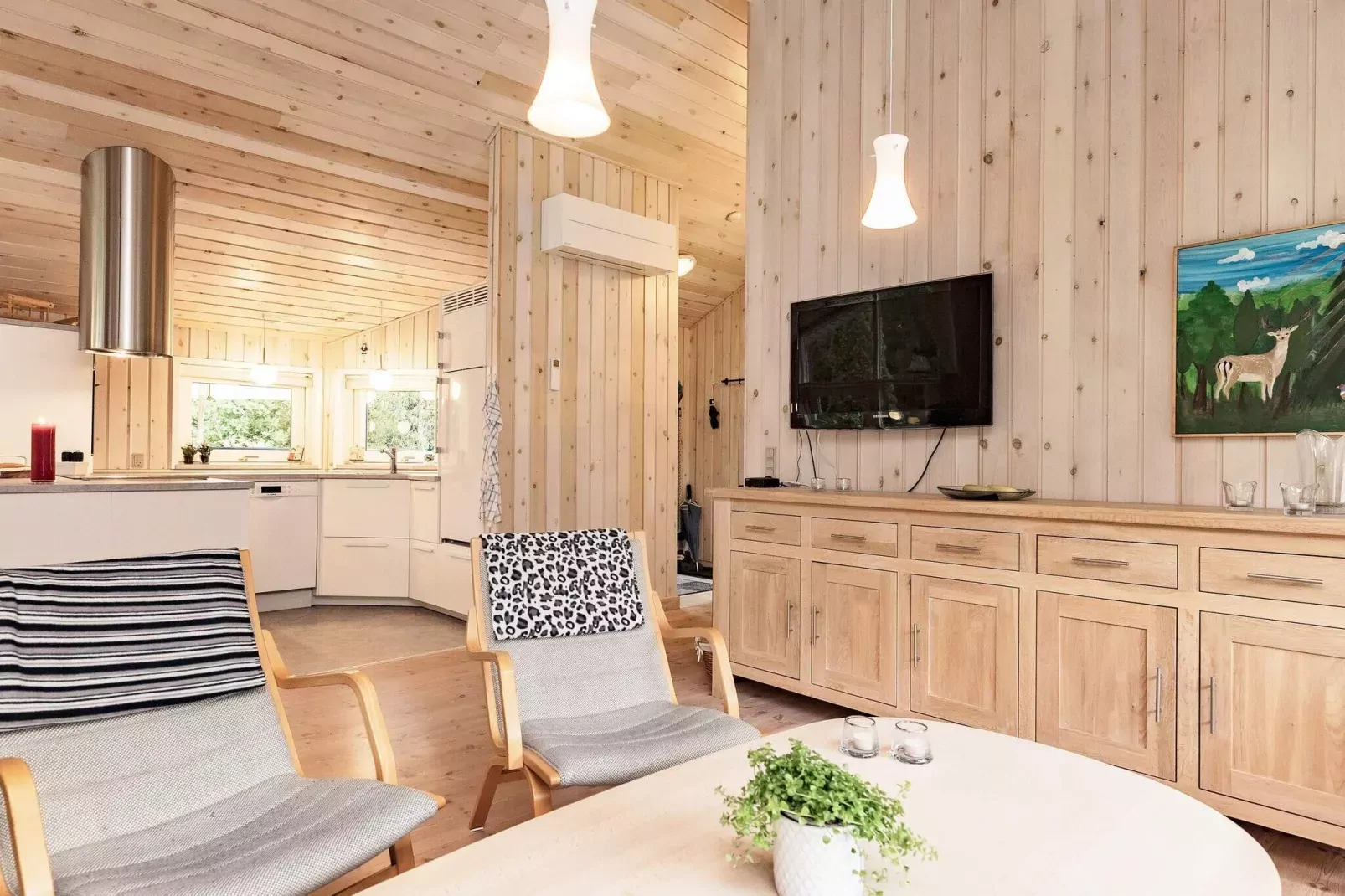 6 person holiday home in Hals-Indoor