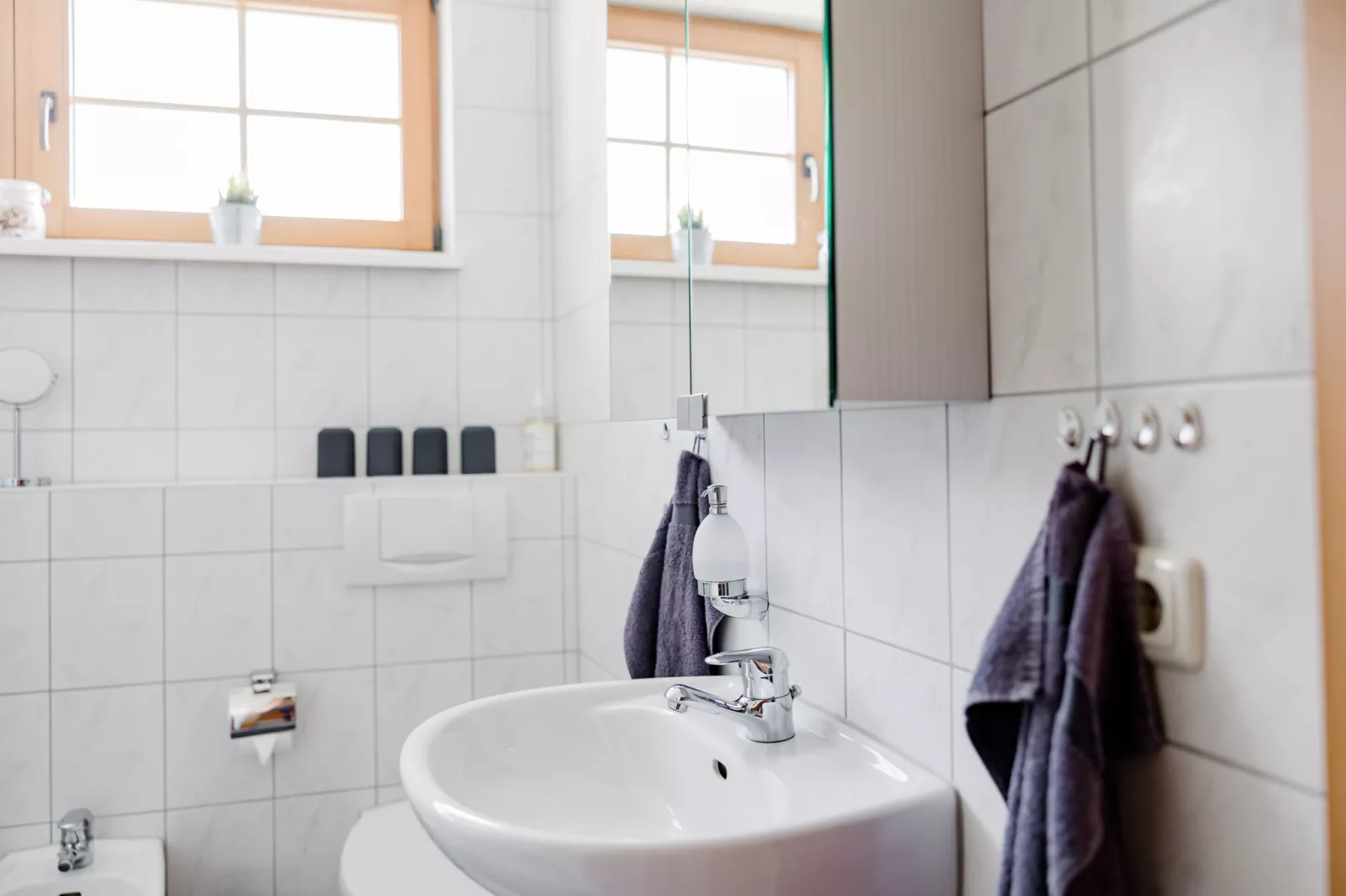 Ferienhaus Im Gutshofpark mit Sauna-Bathroom