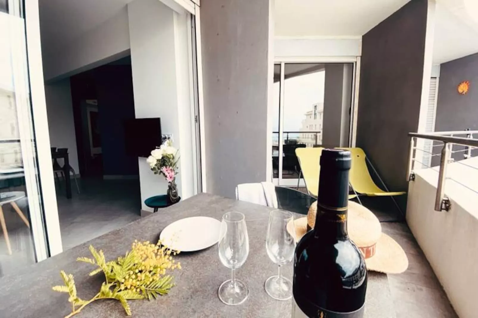 Résidence R&ecirc;ve Bleu Appartement Vue Mer B203 Dans R&eacute;sidence Avec Acc&egrave;s Plage Priv&eacute;