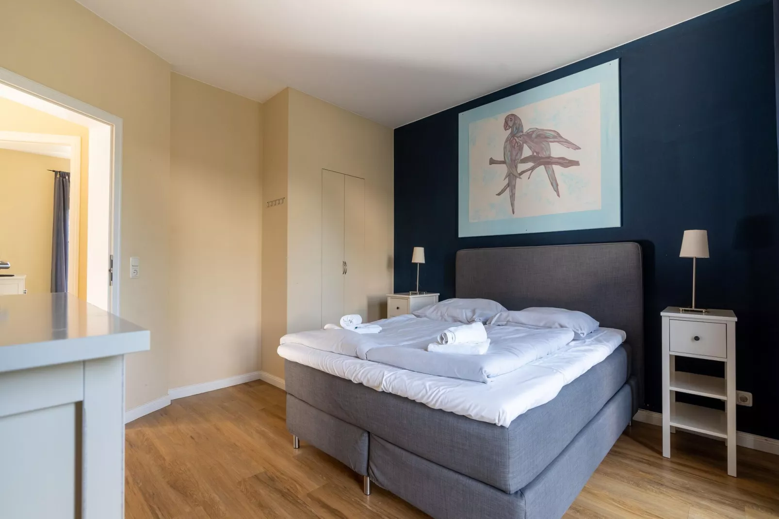 Minihus - Obergeschoss mit Balkon-Bedroom