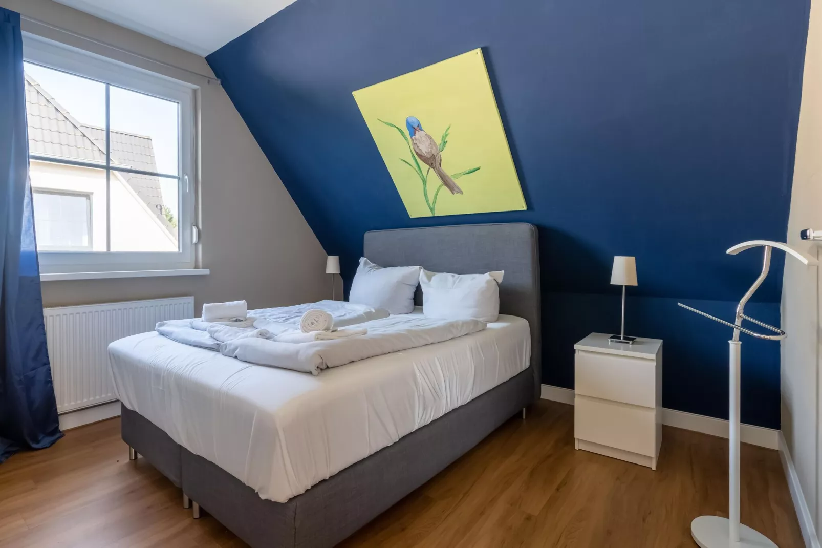 Jojohus - Erdgeschoss mit Terrasse-Bedroom