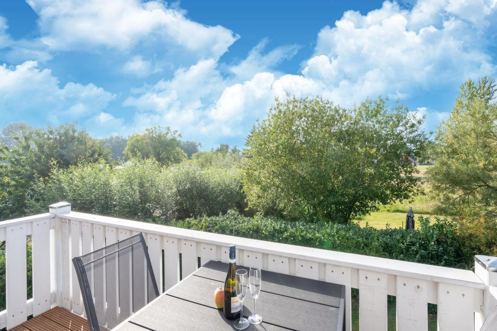Jojohus - Erdgeschoss mit Terrasse-View summer