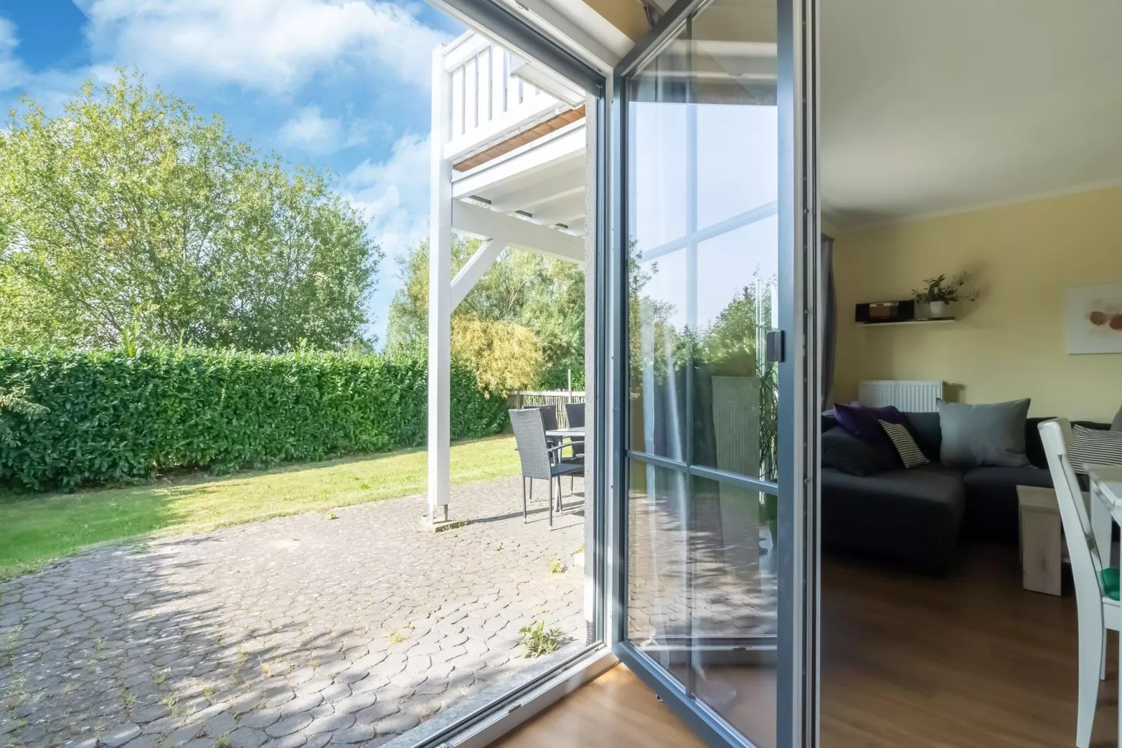 Jojohus - Obergeschoss mit Balkon-Reception hall