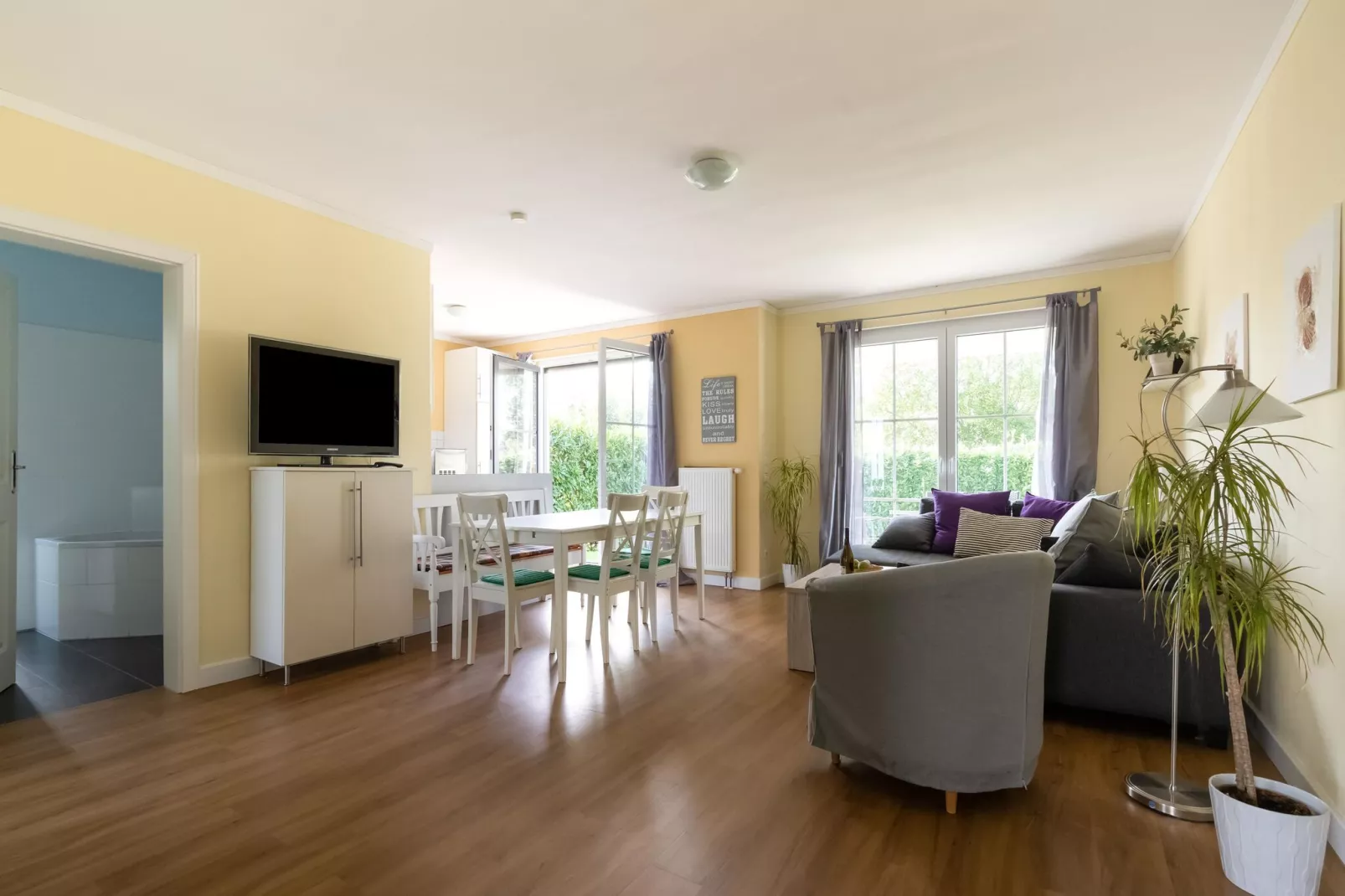 Jojohus - Obergeschoss mit Balkon-Living room