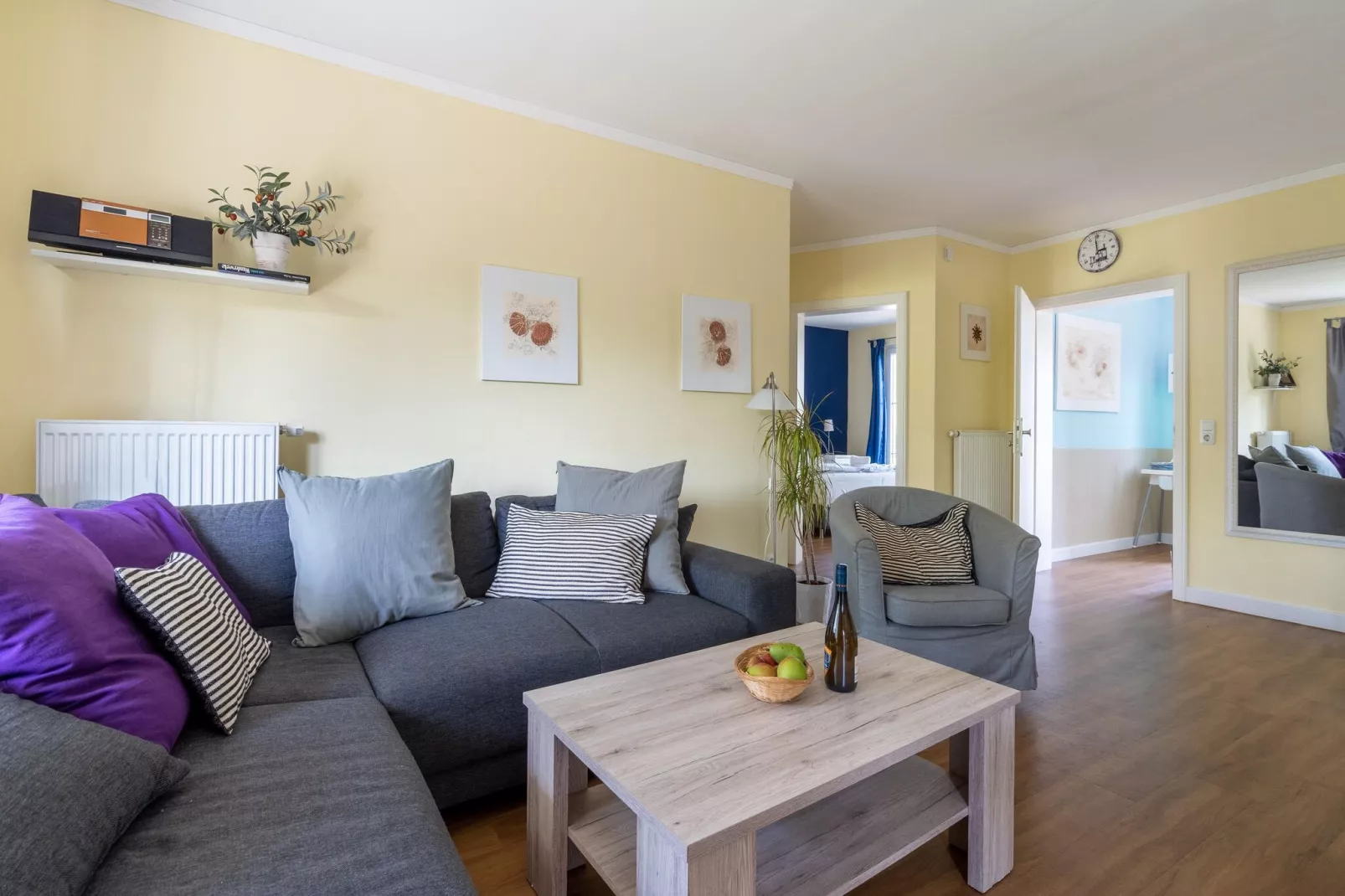 Jojohus - Obergeschoss mit Balkon-Living room