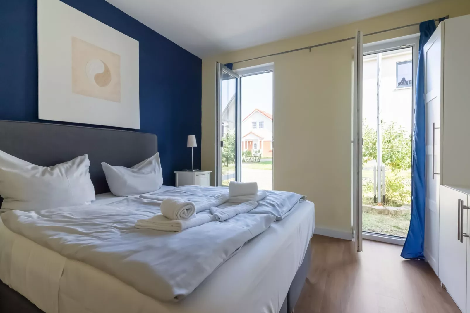 Jojohus - Obergeschoss mit Balkon-Bedroom