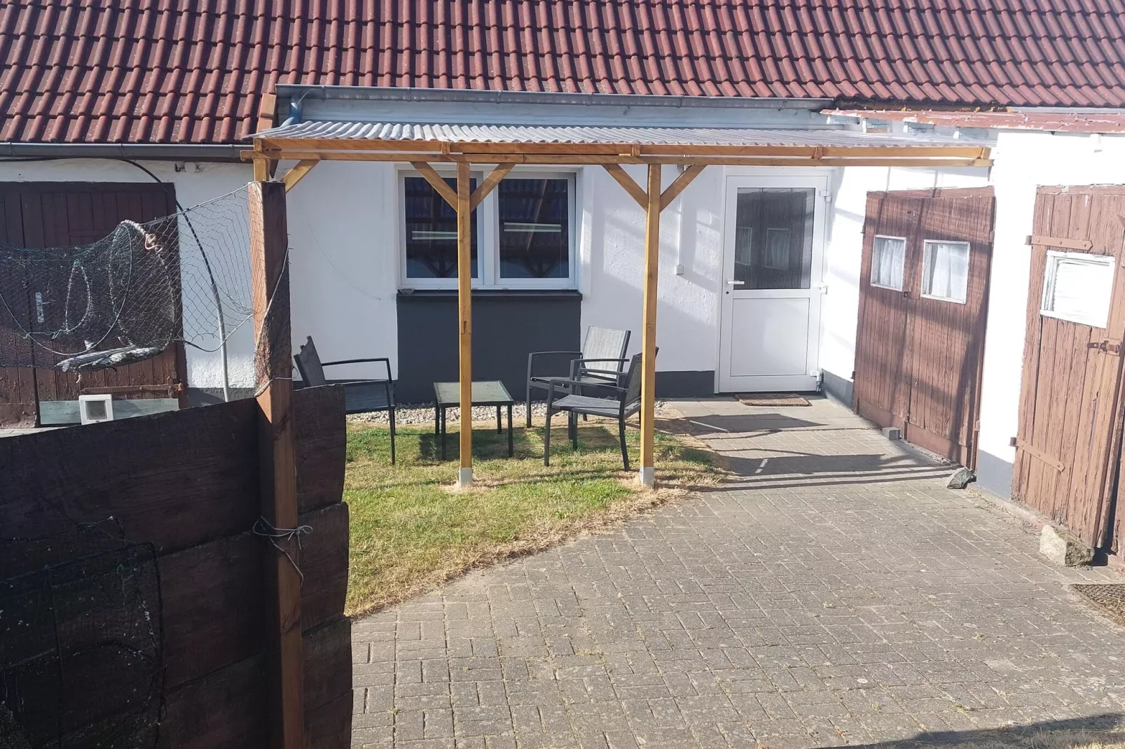 Ferienwohnung Dunker nähe Ostsee-Terrace balcony