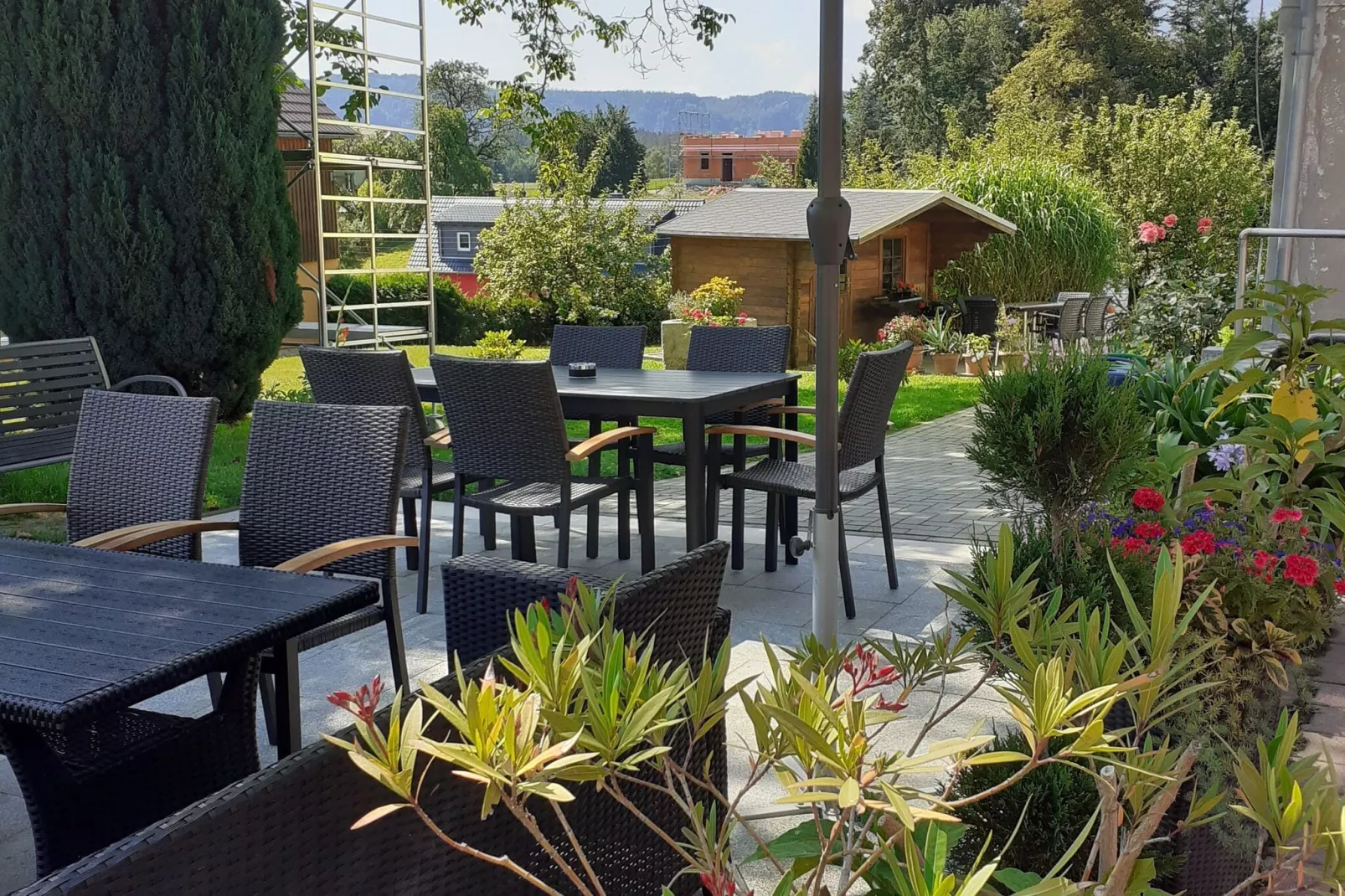 Sächsische Schweiz-Terrace balcony