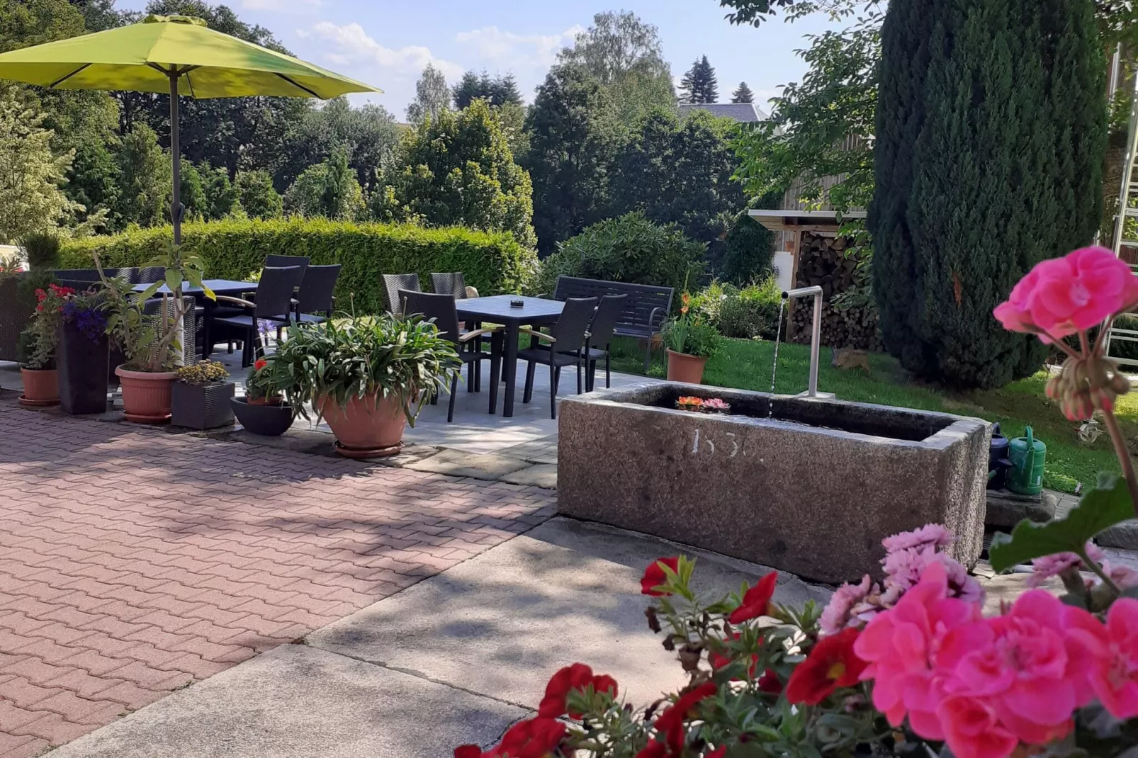 Sächsische Schweiz-Terrace balcony