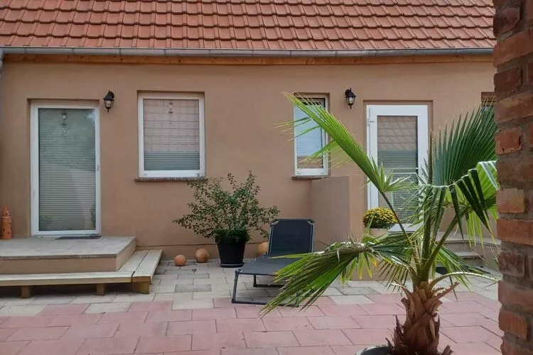 Ferienwohnung Brandenburg - Ziesar-Terrasse / balcon