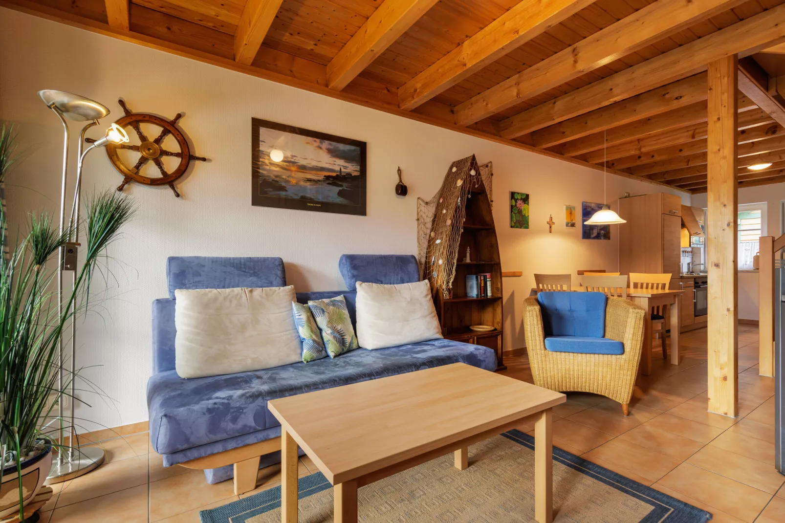 Hafendorf Rheinsberg 1-Living room