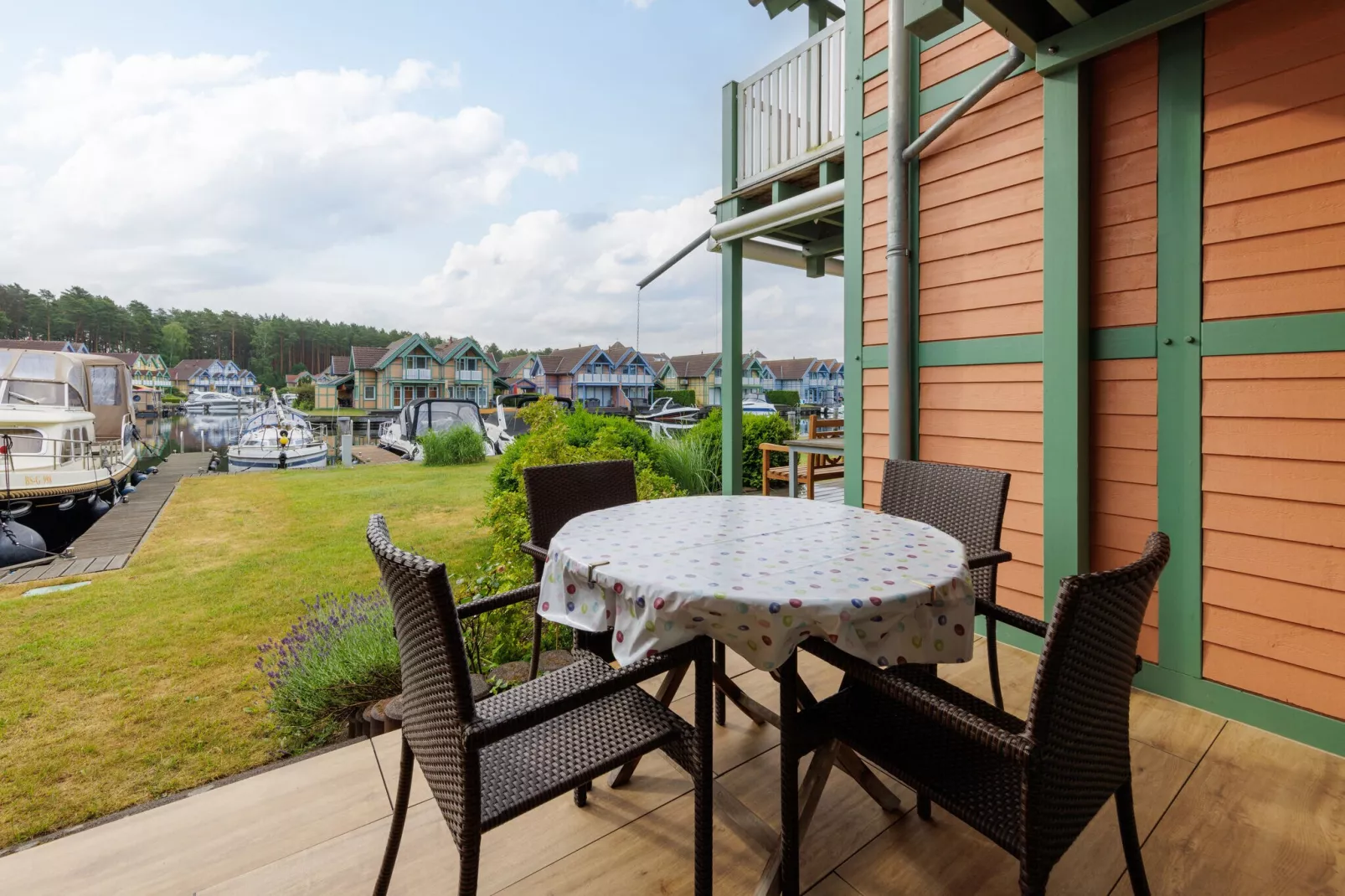 Hafendorf Rheinsberg 1-Terrace balcony