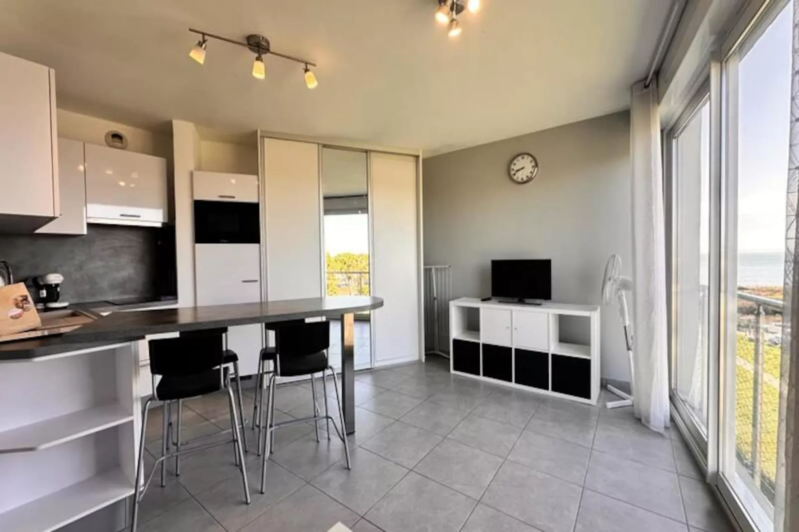 Résidence Les Pieds Dans Le Sable:  Appartement Vue Mer 1 Chambre 1 Cabine-Nicht zugeordnet