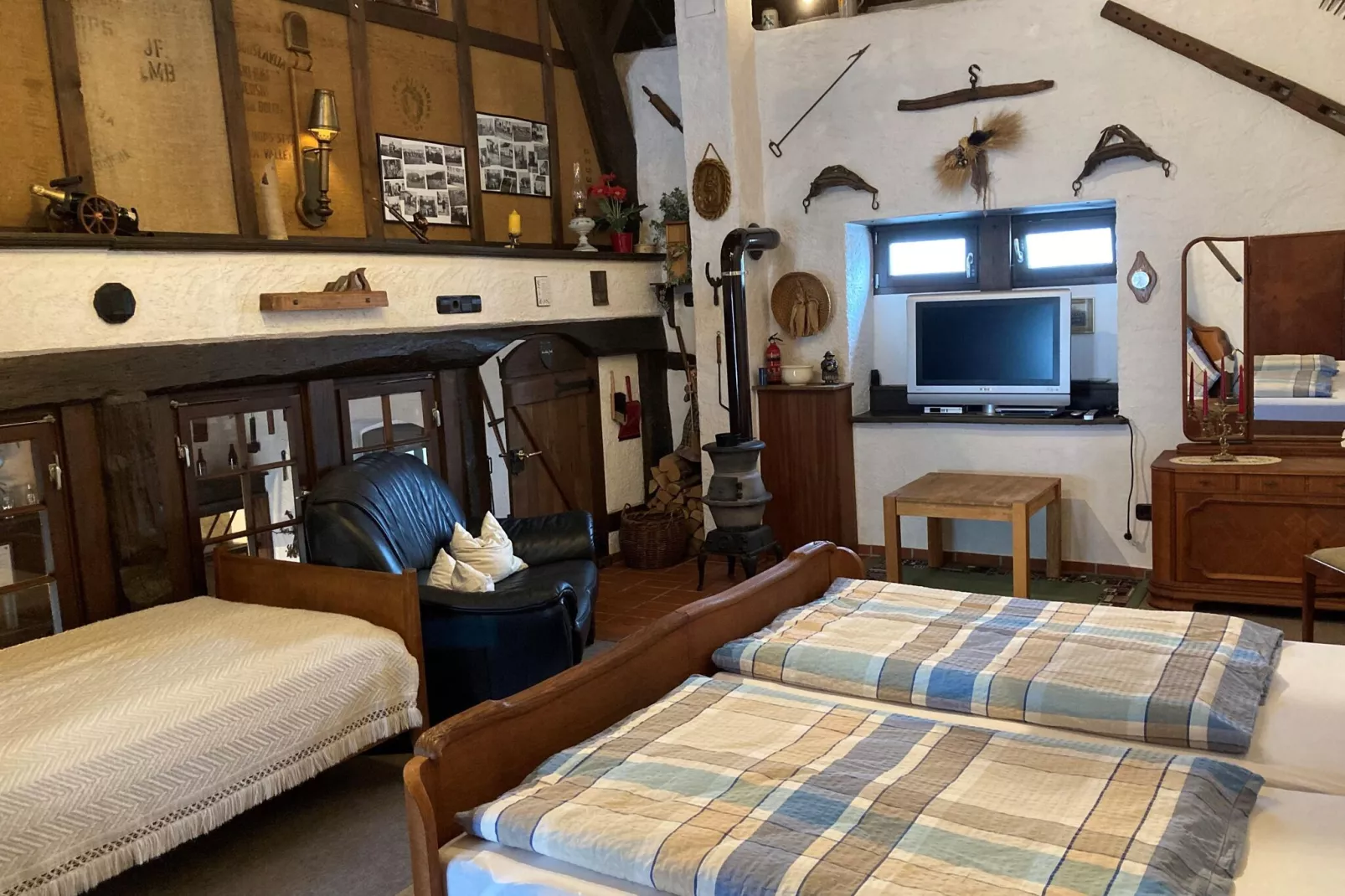 Scheune zur Schönen Aussicht-Bedroom