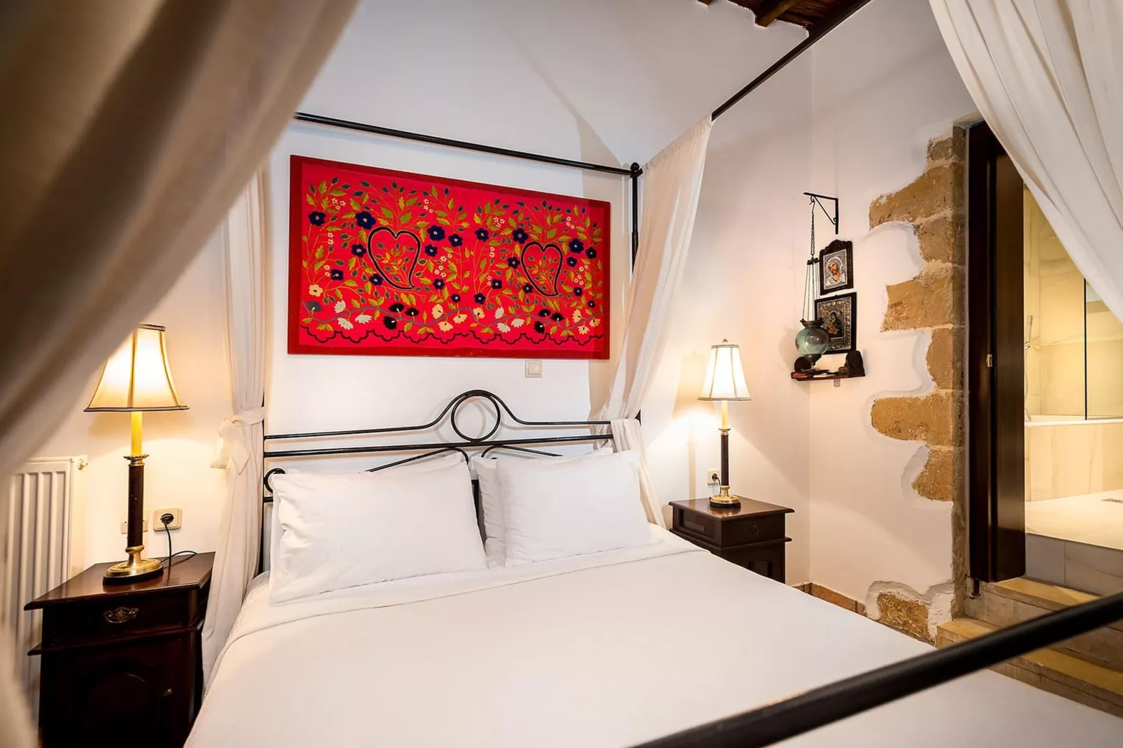 Villa Arhontariki 5prs-Schlafzimmer