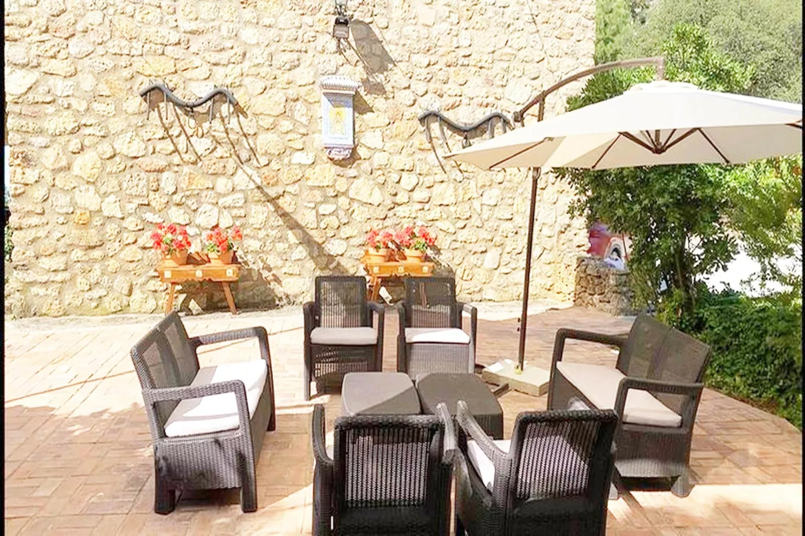 Casa Rural Virgen de la cabeza-Terrasse / balcon