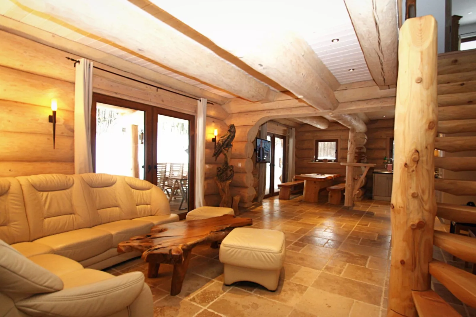 Haus in den Alpen-Living room