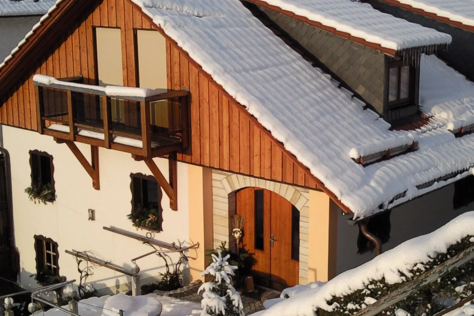 Landferienhof Schmidt-Außenbereich Winter
