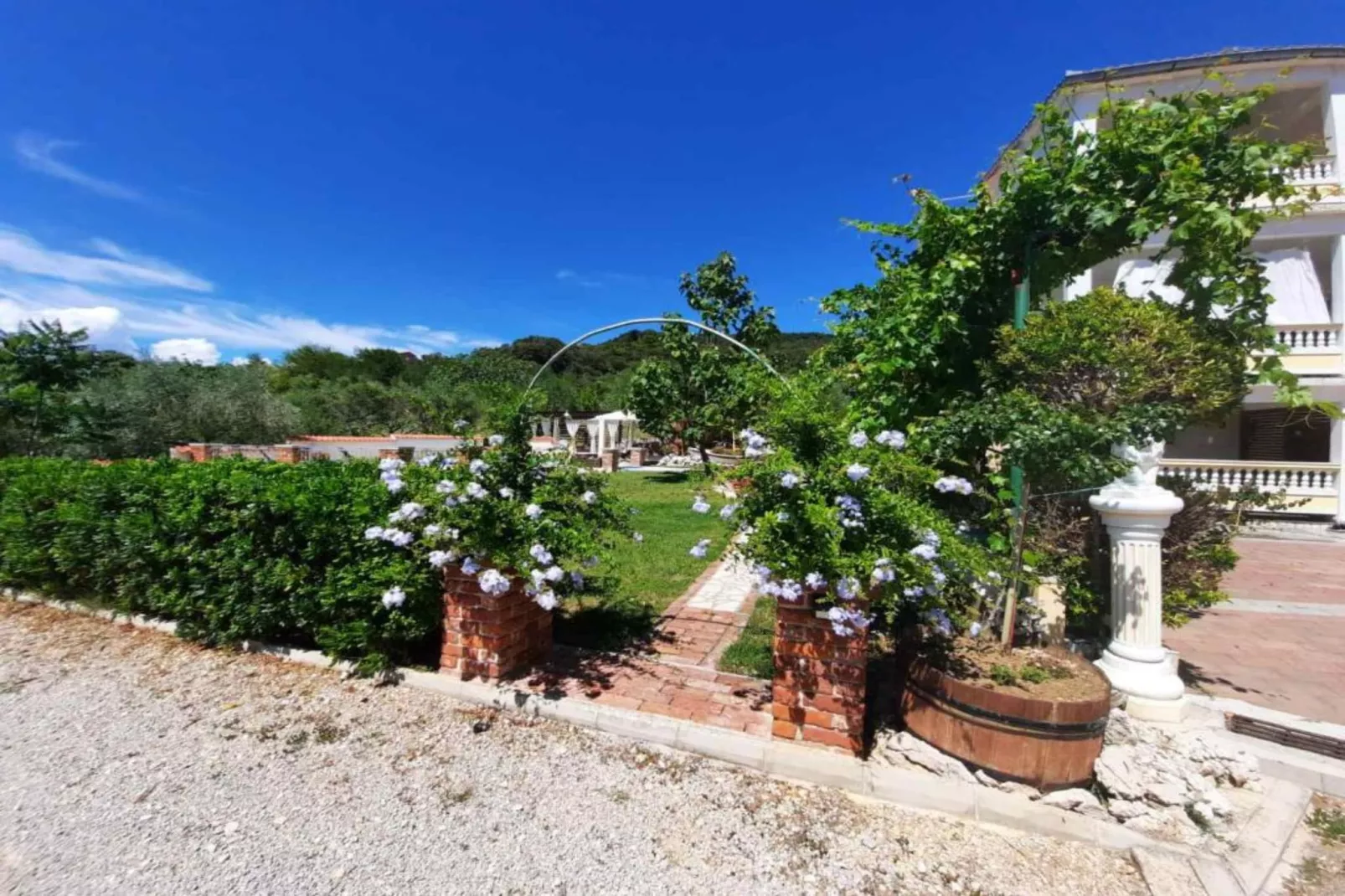 Apartments Matušan Kampor Rab - Two Bedroom Apartment With Terrace (A3)-Im Freien