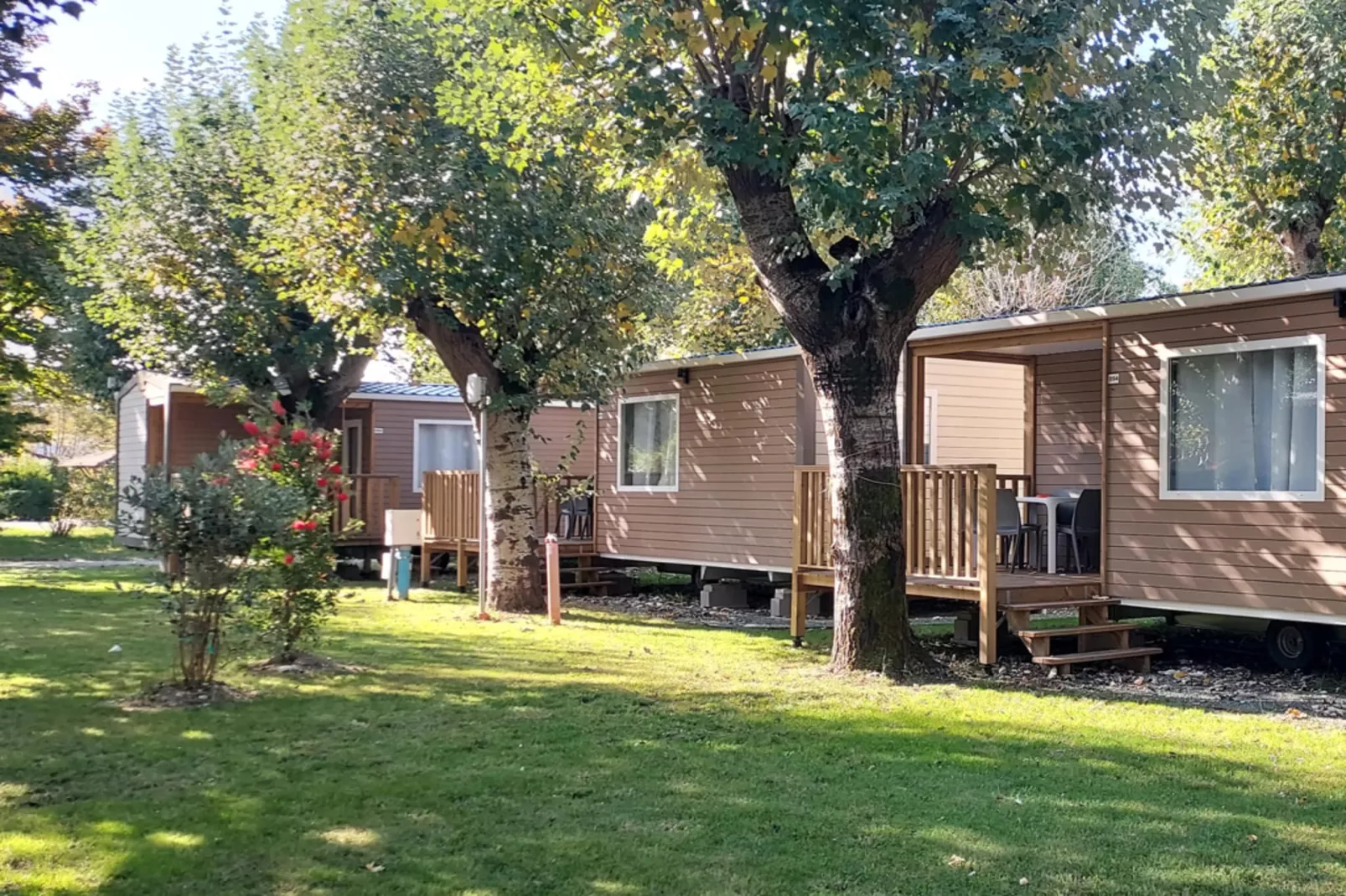 Camping Marina 3B // Mobile Home 5 Pax MH1-Extérieur été