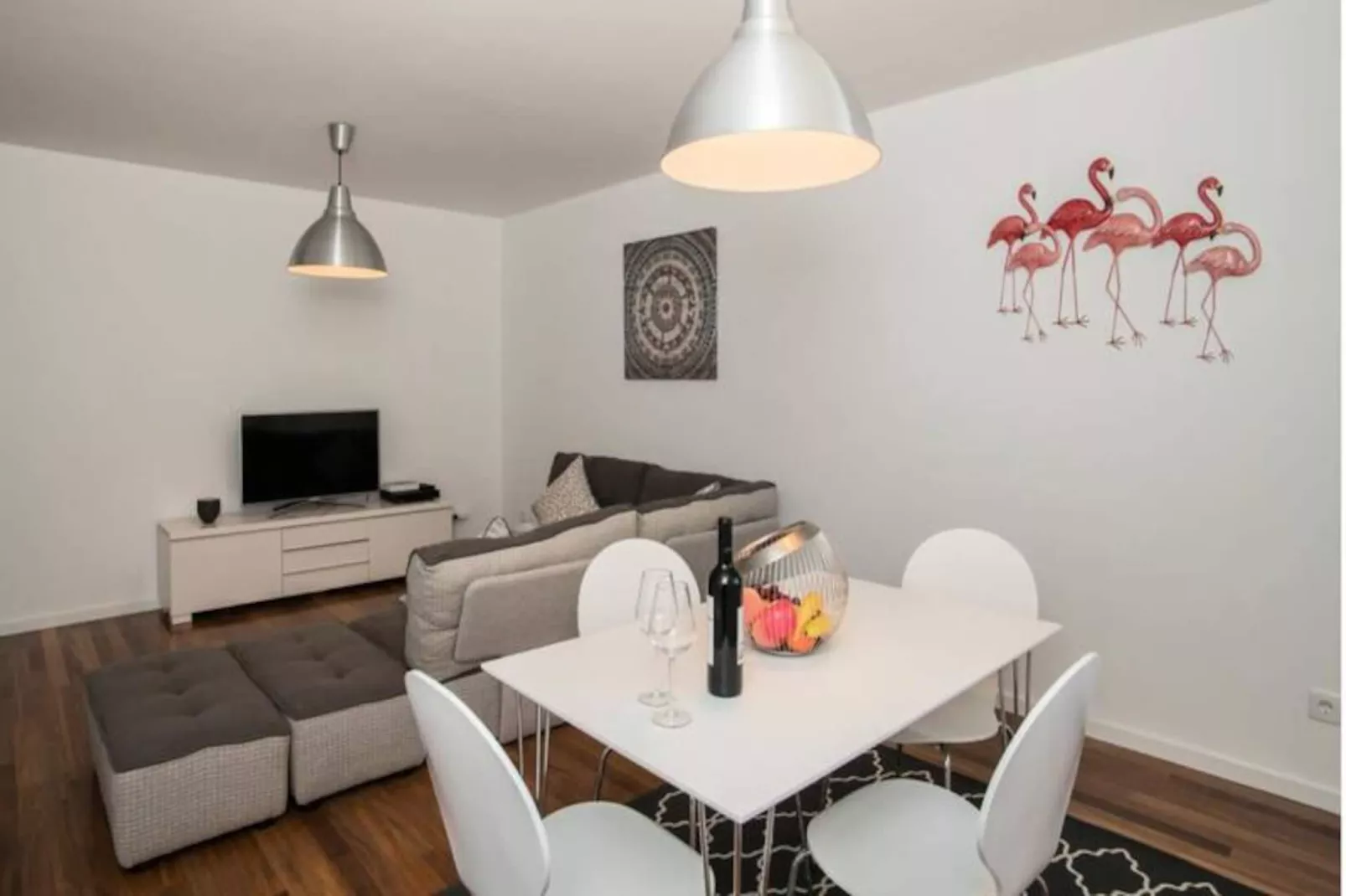 Tavira Flamingos Flat-Non tagué