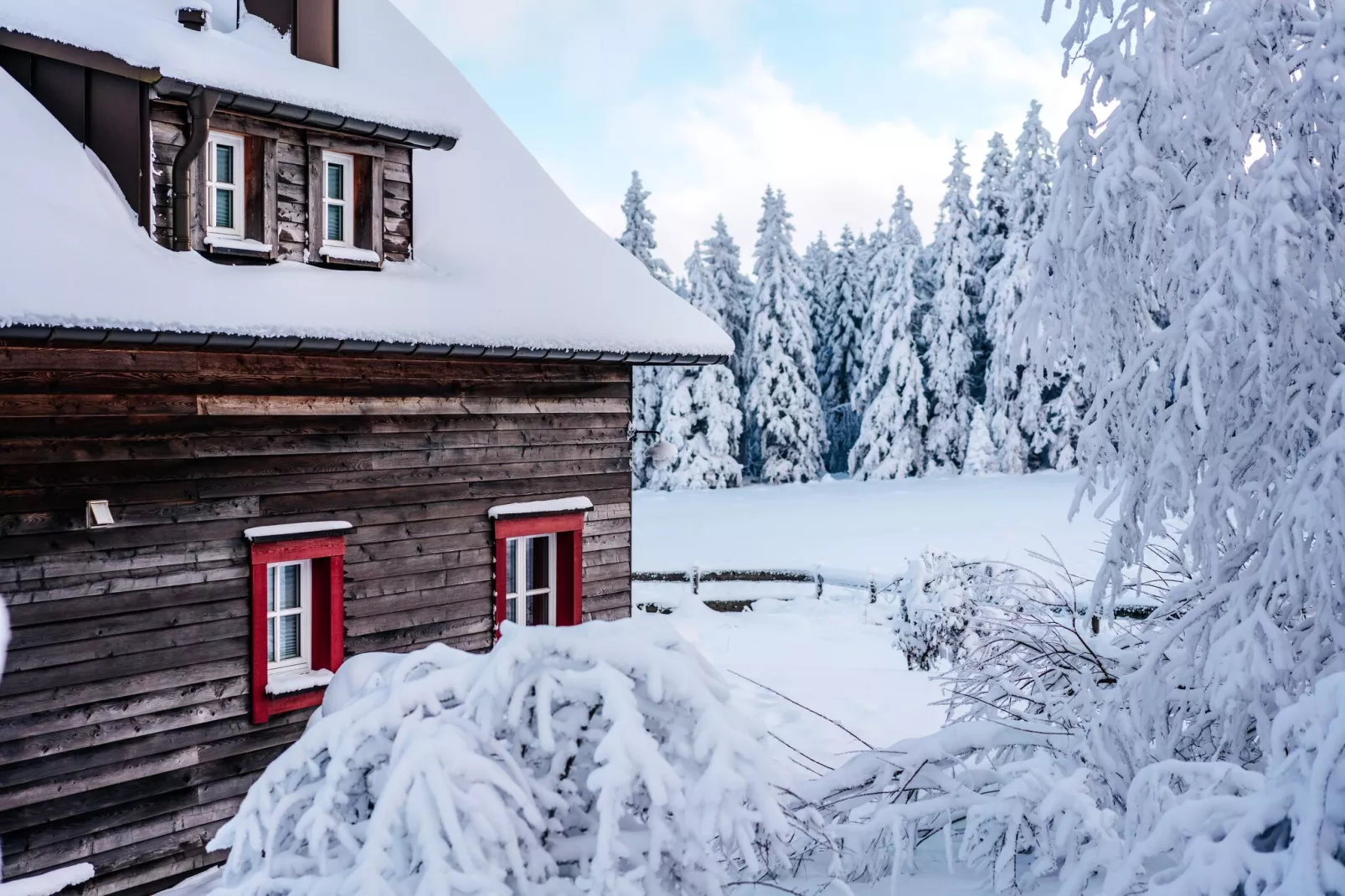 Premium Lodge Plus 4 Erw 2 Kinder-Exterior winter