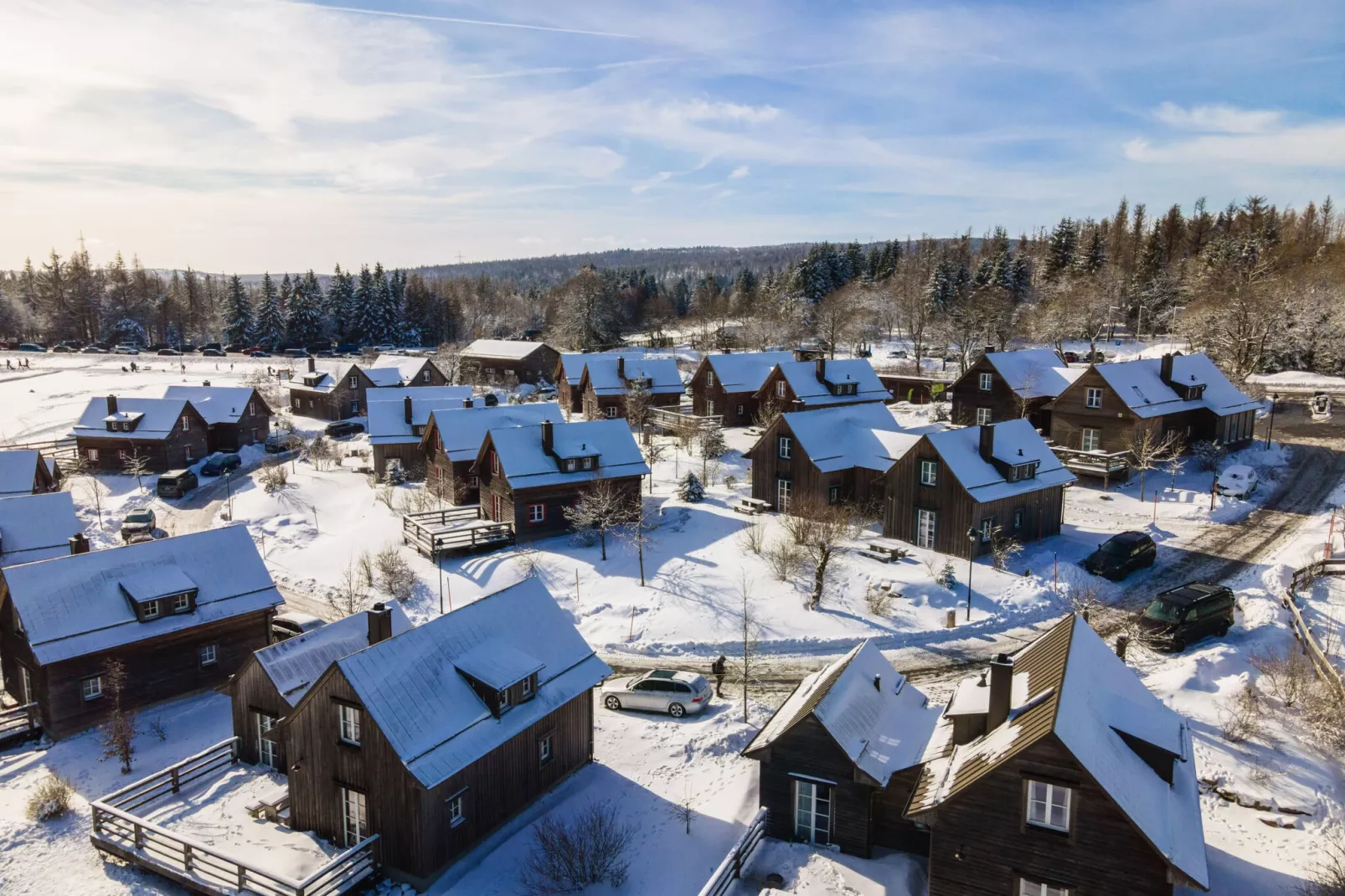 Premium Lodge Plus 4 Erw 2 Kinder-Area winter 1km
