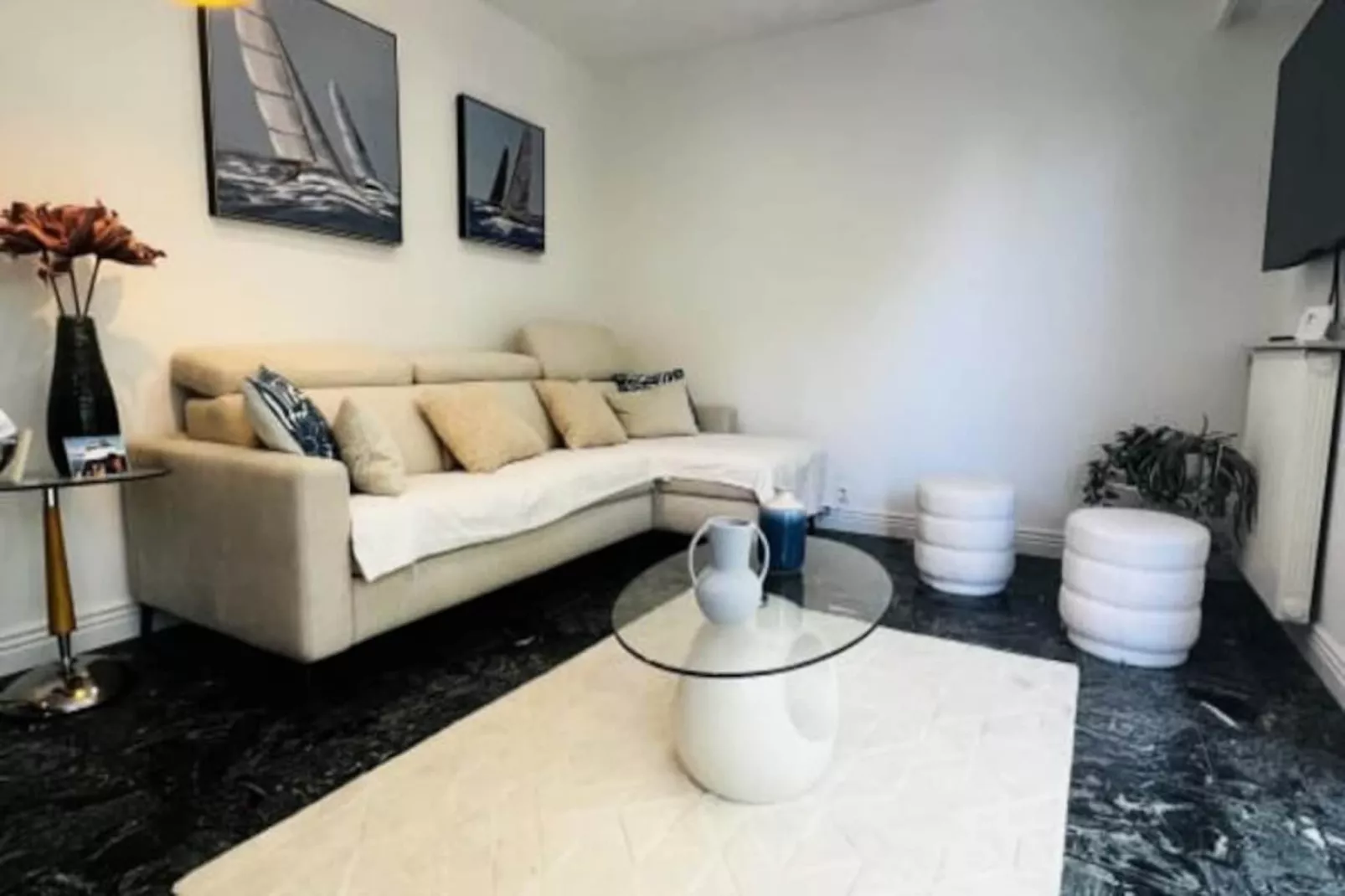 Résidence Appartement Tout Neuf Vue Mer Avec 2 Chambres Dans Antibes-Untagged