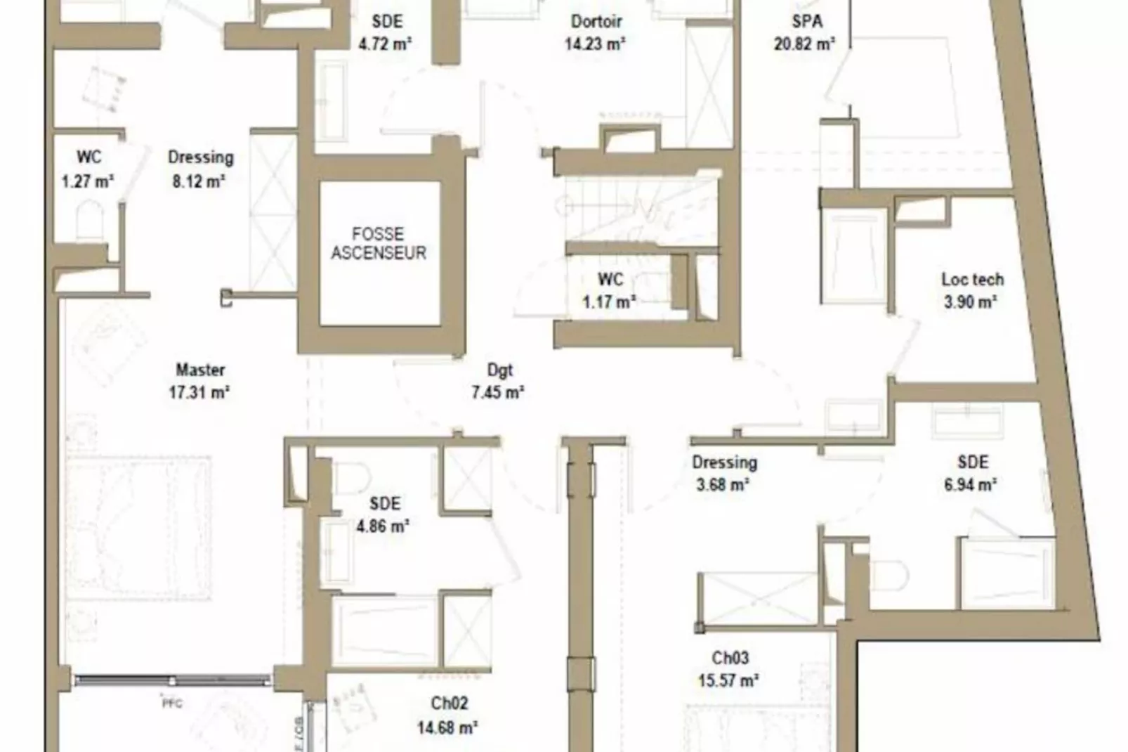 Résidence Chardon-Nicht zugeordnet