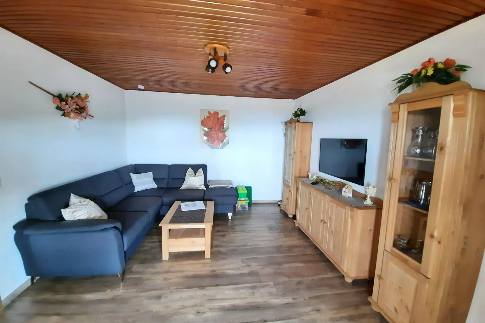 Ferienhaus Panoramablick Neureichenau-Ferienhaus Panoramablick 75 qm-Living room