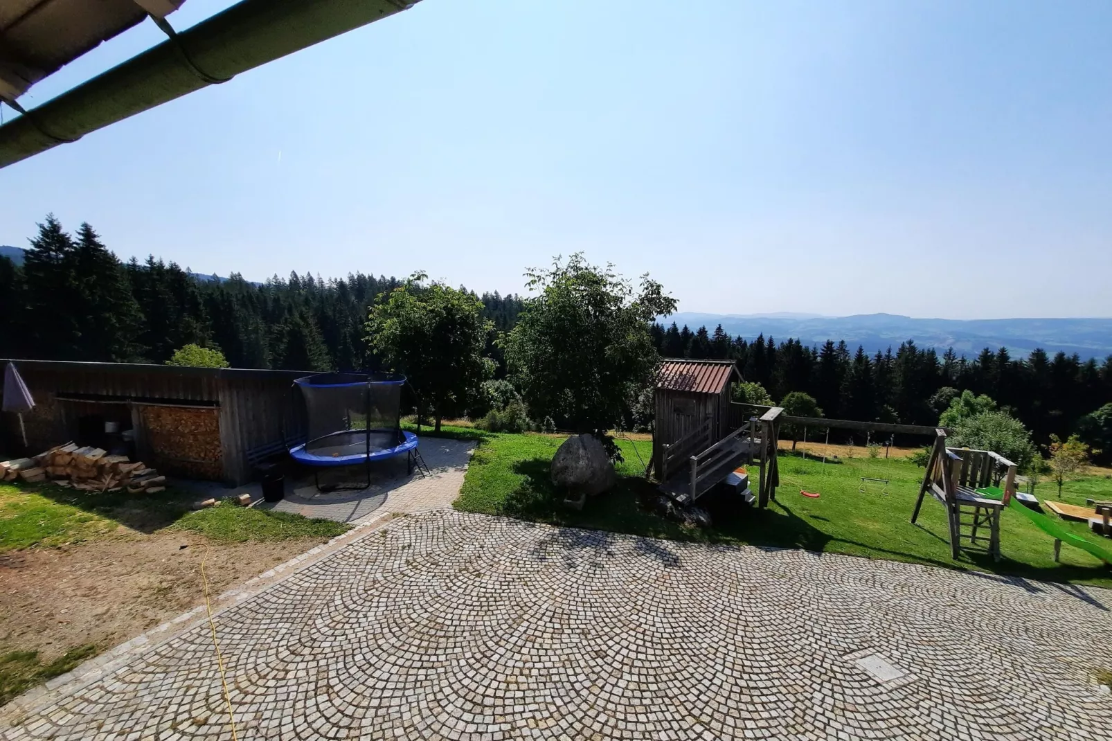 Ferienhaus Panoramablick Neureichenau-Ferienhaus Panoramablick 75 qm-View summer