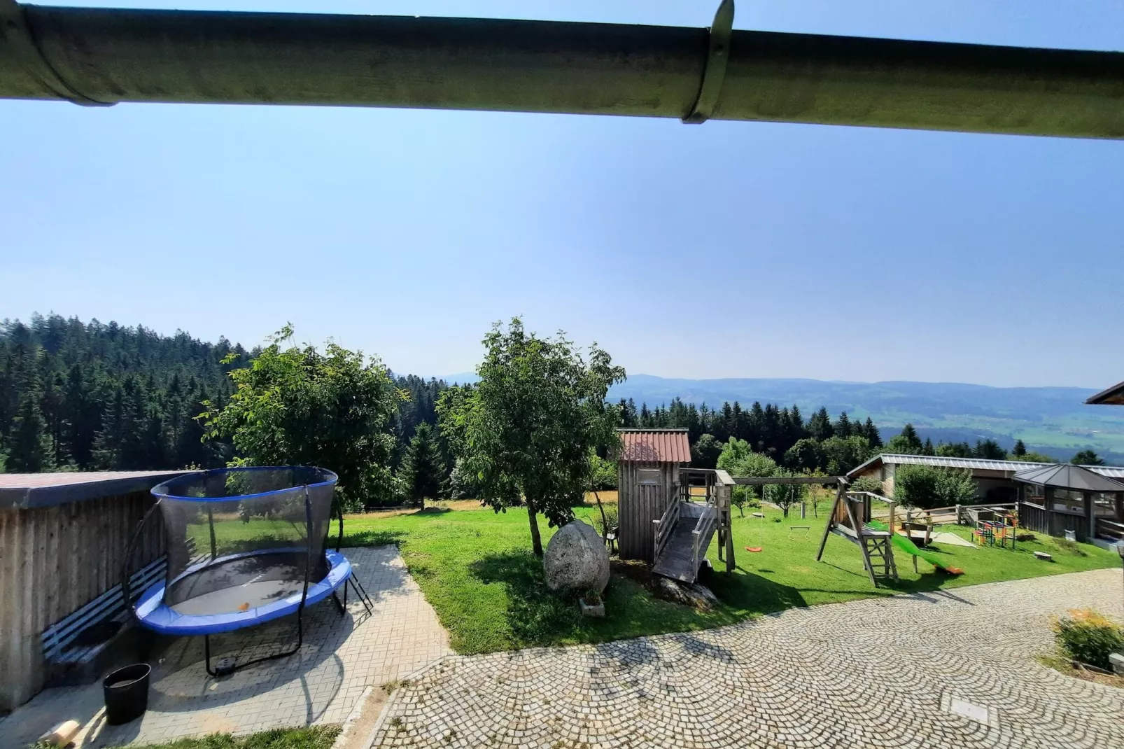 Ferienhaus Panoramablick Neureichenau-Ferienhaus Panoramablick 75 qm-View summer