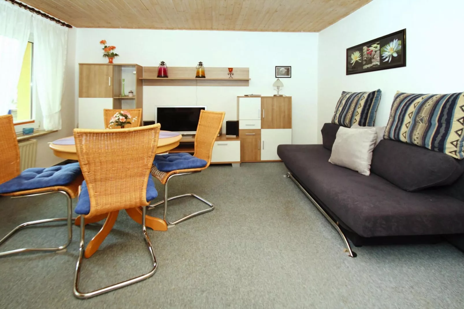 Ferienhaus in Plau am See OT Karow-Wohnzimmer