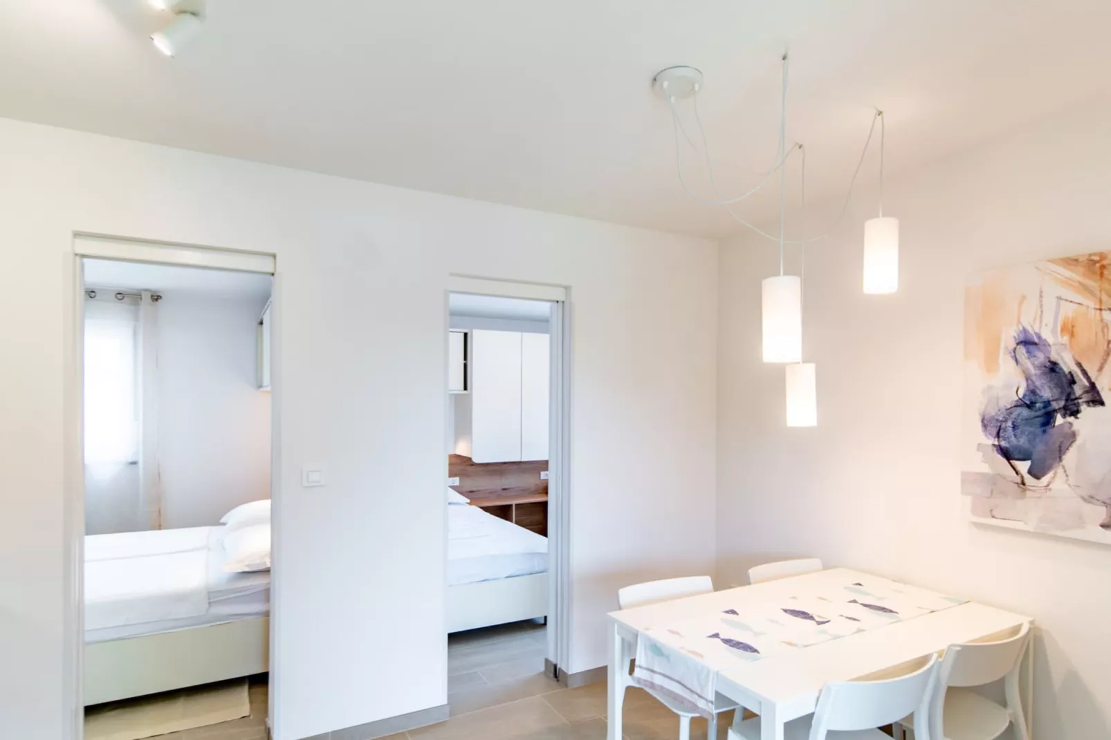 Apartments Arti Homes Rab Banjol - Two Bedroom Apartment With Terrace (Arti 4)-Chambre