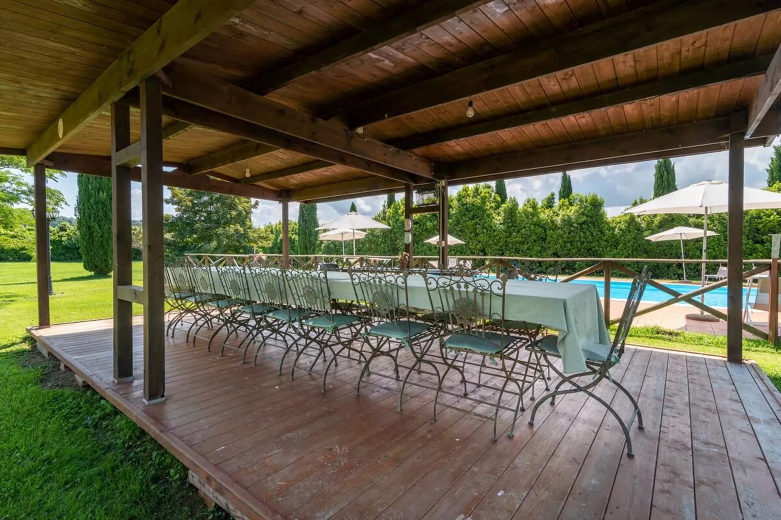 Fattoria-Terrasse/Balkon