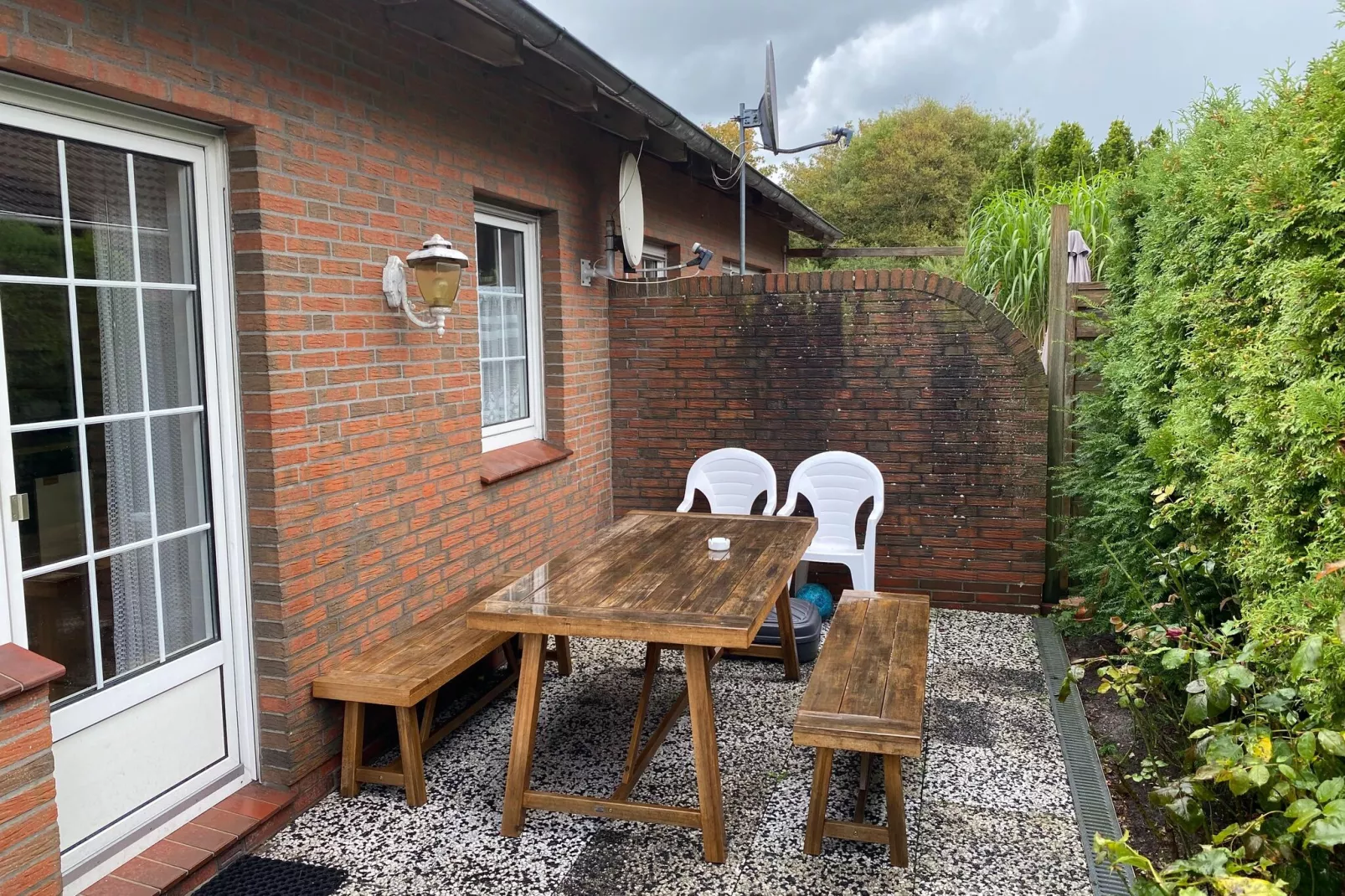 Ferienhaus Renate Neßmersiel-Terrace balcony