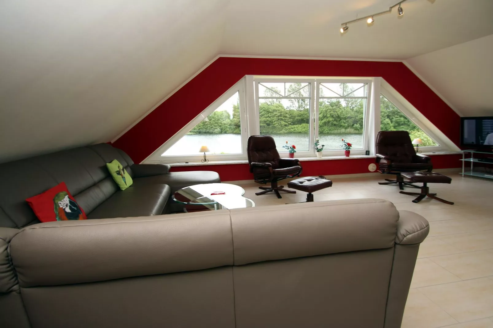 Große Ferienwohnung für 4 Personen-Living room