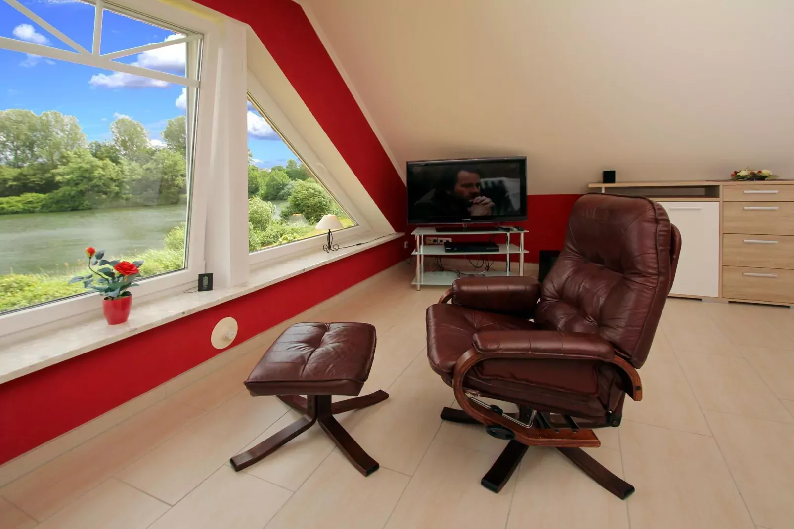 Große Ferienwohnung für 7 Personen-Living room